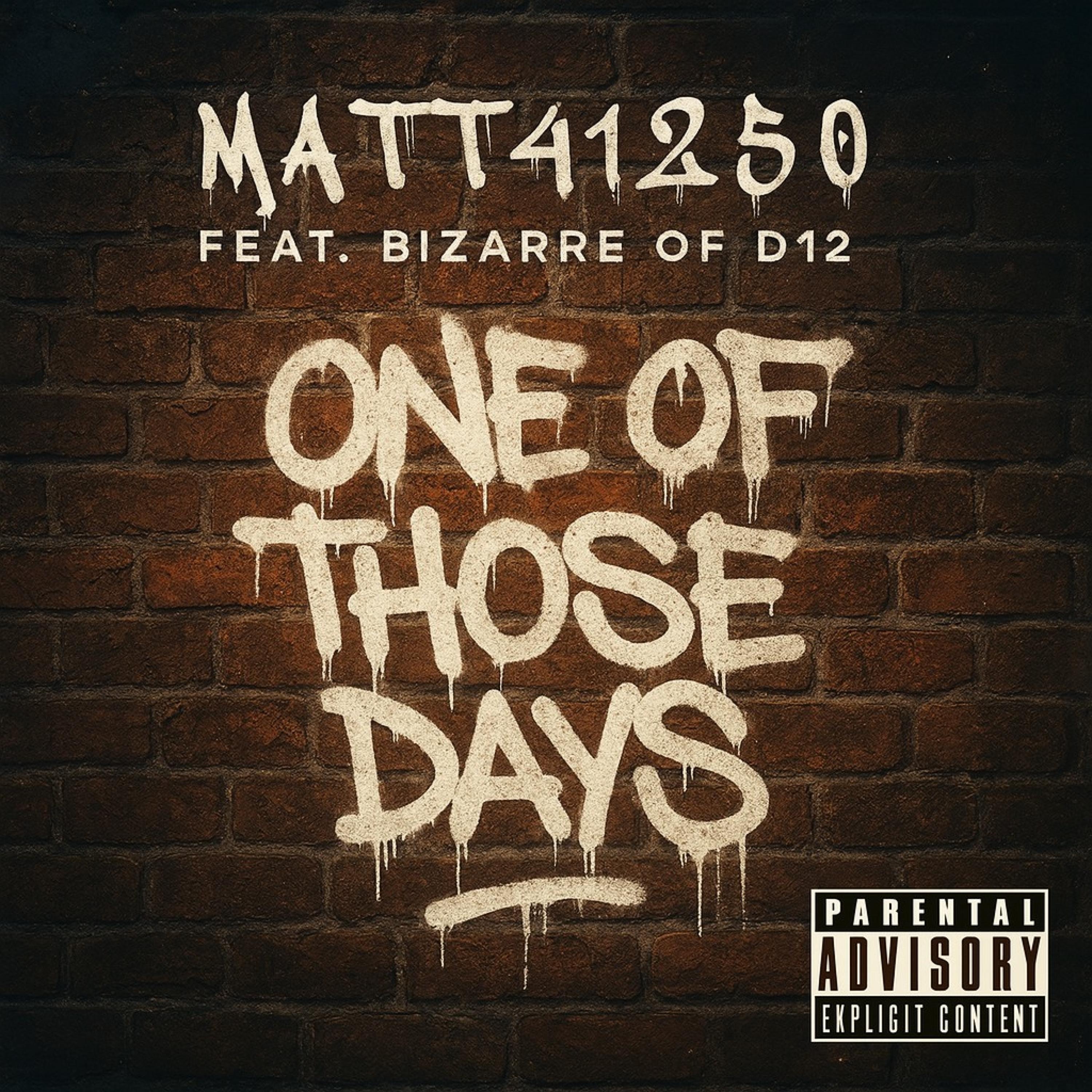 One of those days (feat. Bizarre) - Single album cover