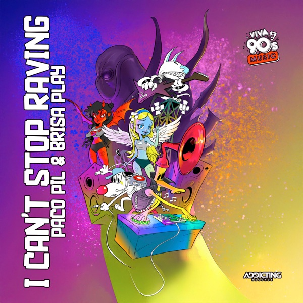 I Can't Stop Raving - Single album cover