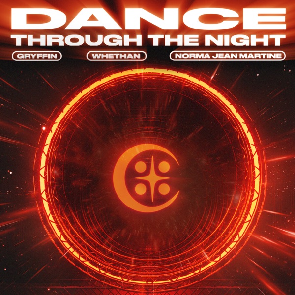 DANCE THROUGH THE NIGHT - Single album cover
