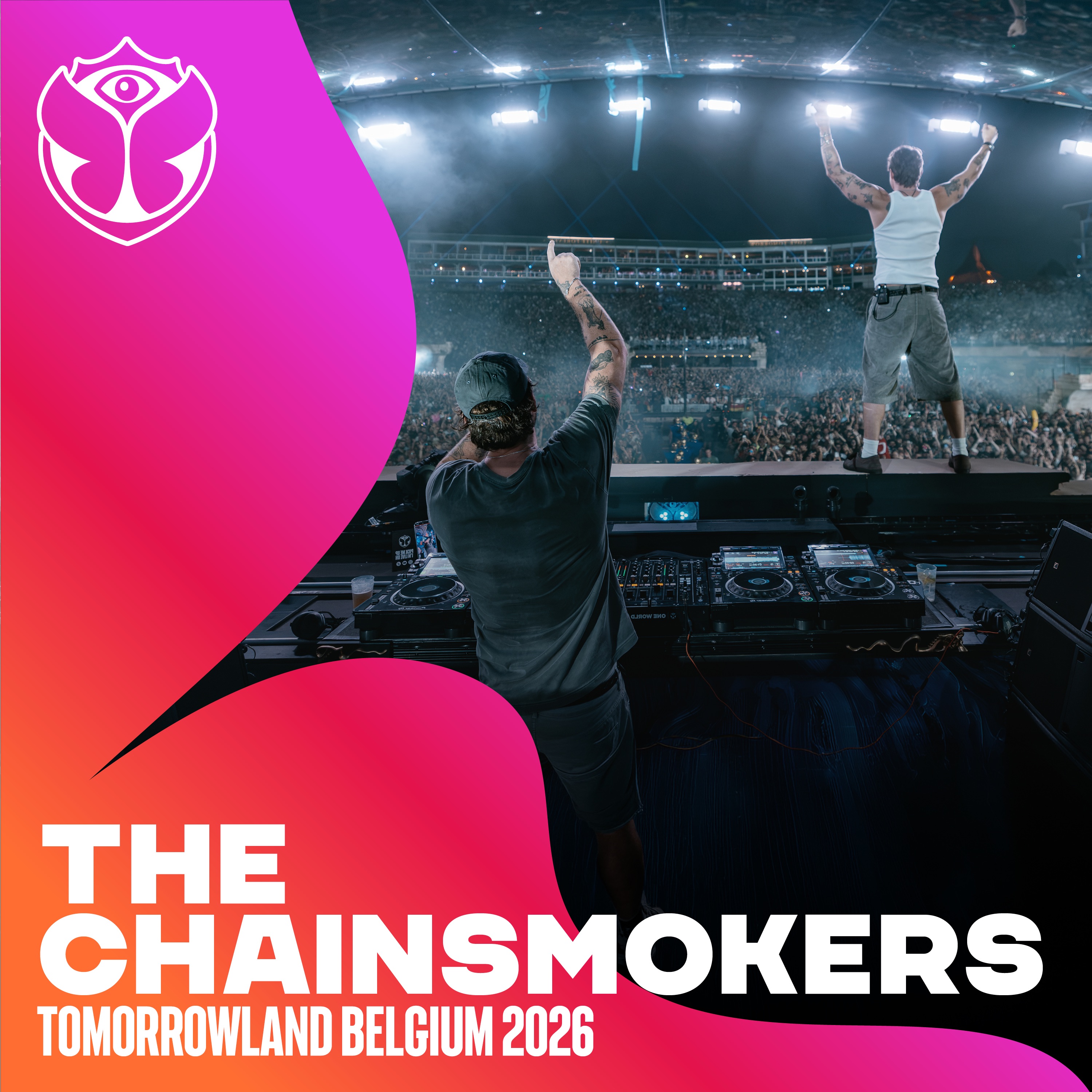 Tomorrowland Belgium 2026: The Chainsmokers at Mainstage, Weekend 1 (DJ Mix) album cover