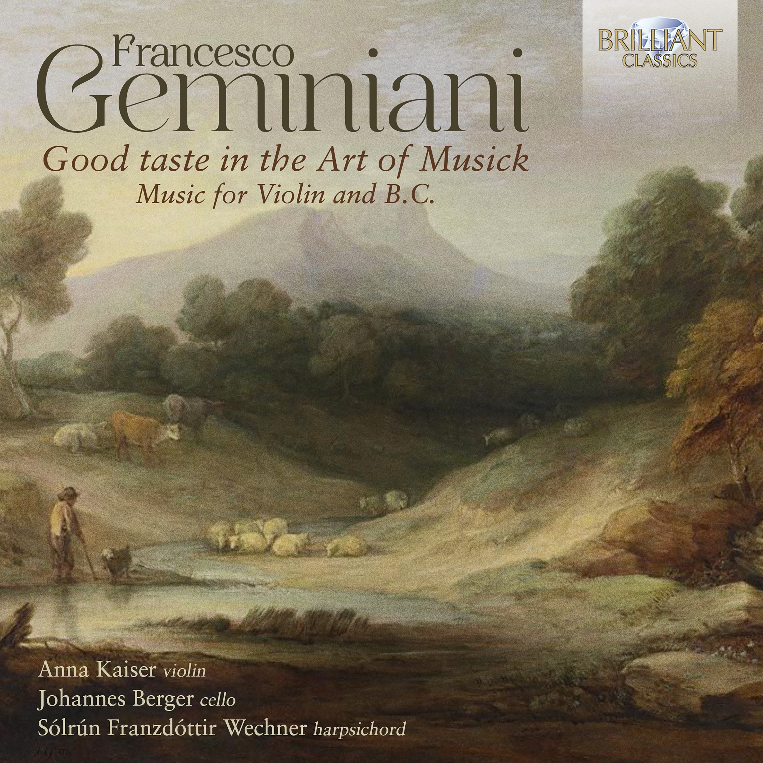 Geminiani: Good Taste in the Art of Musick, Music for Violin and B.C. album cover