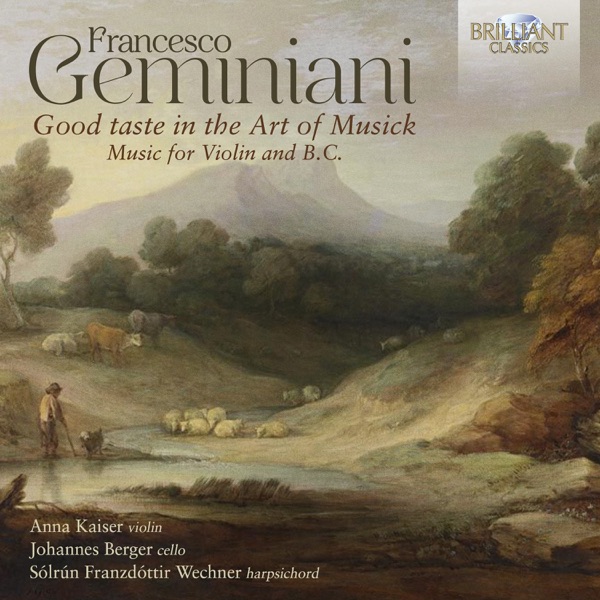 Geminiani: Good Taste in the Art of Musick, Music for Violin and B.C. album cover