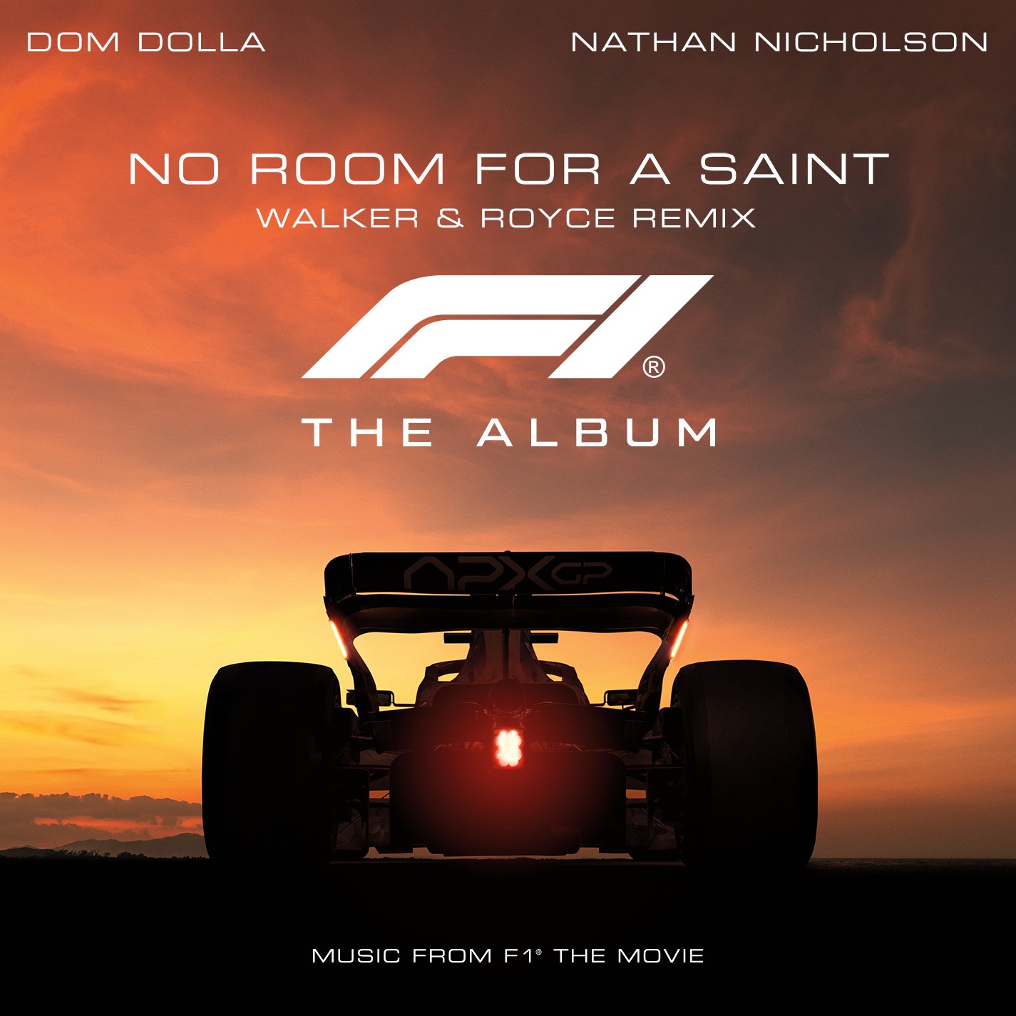 No Room For A Saint (From F1® The Movie) [Walker & Royce Remix] - Single album cover
