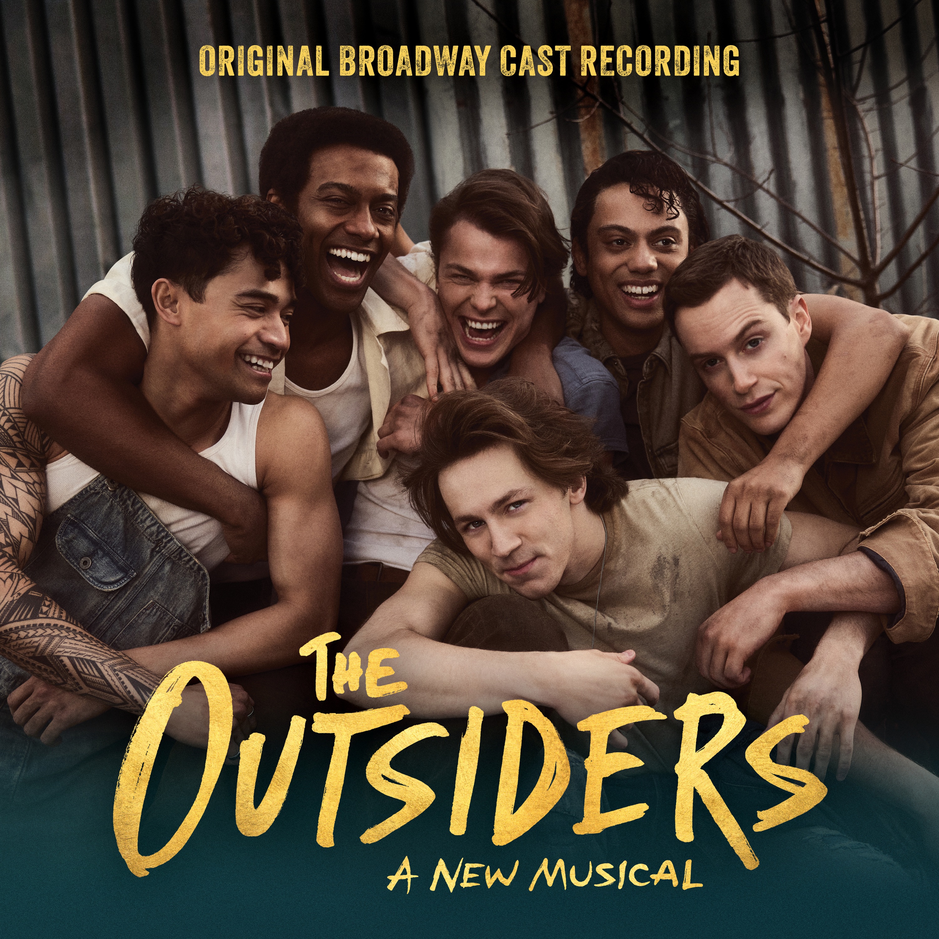 The Outsiders - A New Musical (Original Broadway Cast Recording) album cover