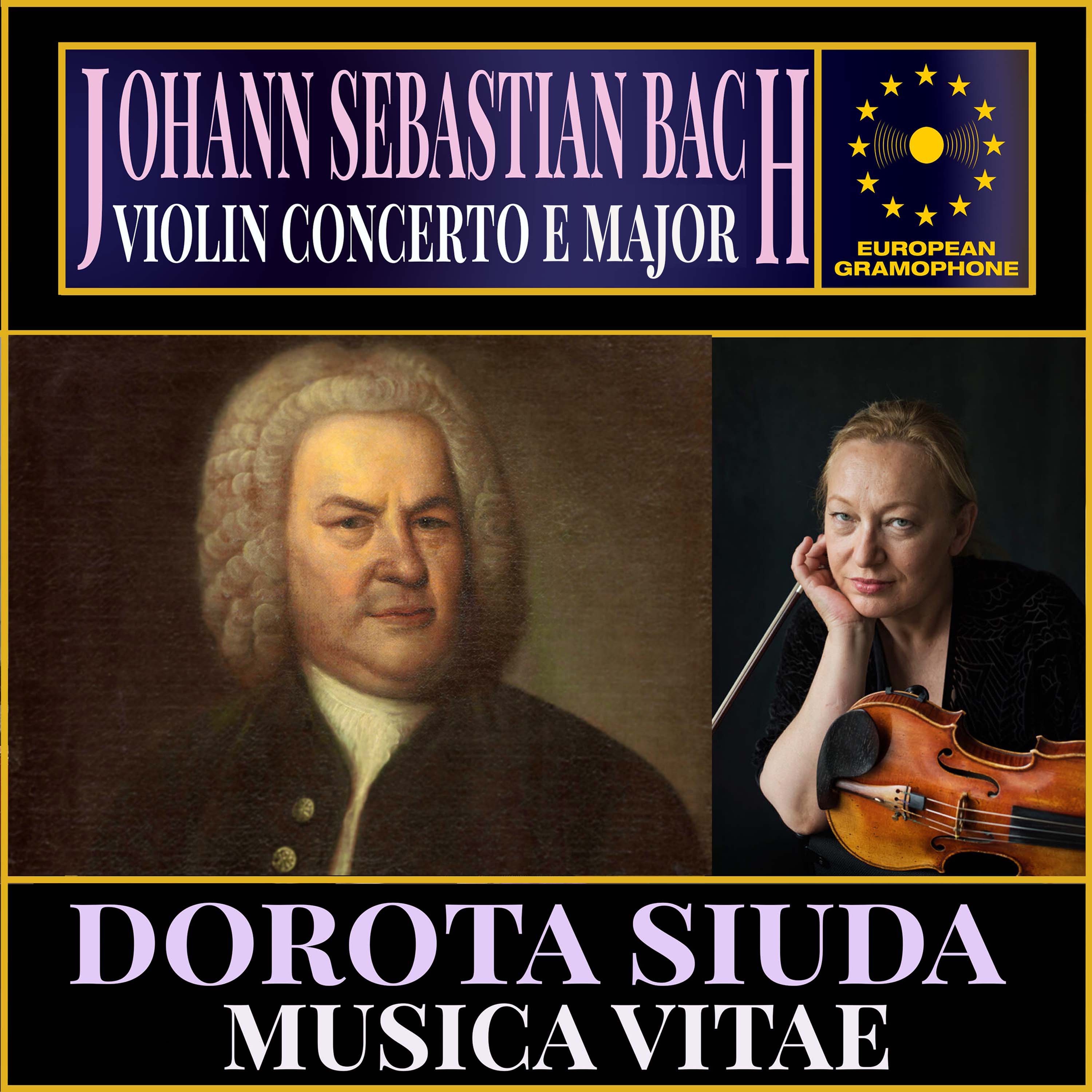 Johann Sebastian Bach: Violin Concerto E-Major, BWV 1042 album cover