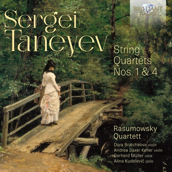 Taneyev: String Quartets Nos. 1 & 4 album cover