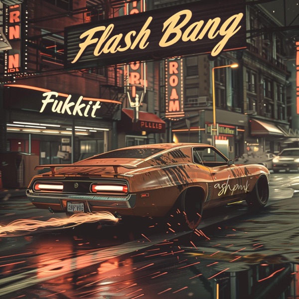 Flash Bang (Extreme Cyberpunk Remix) - Single album cover