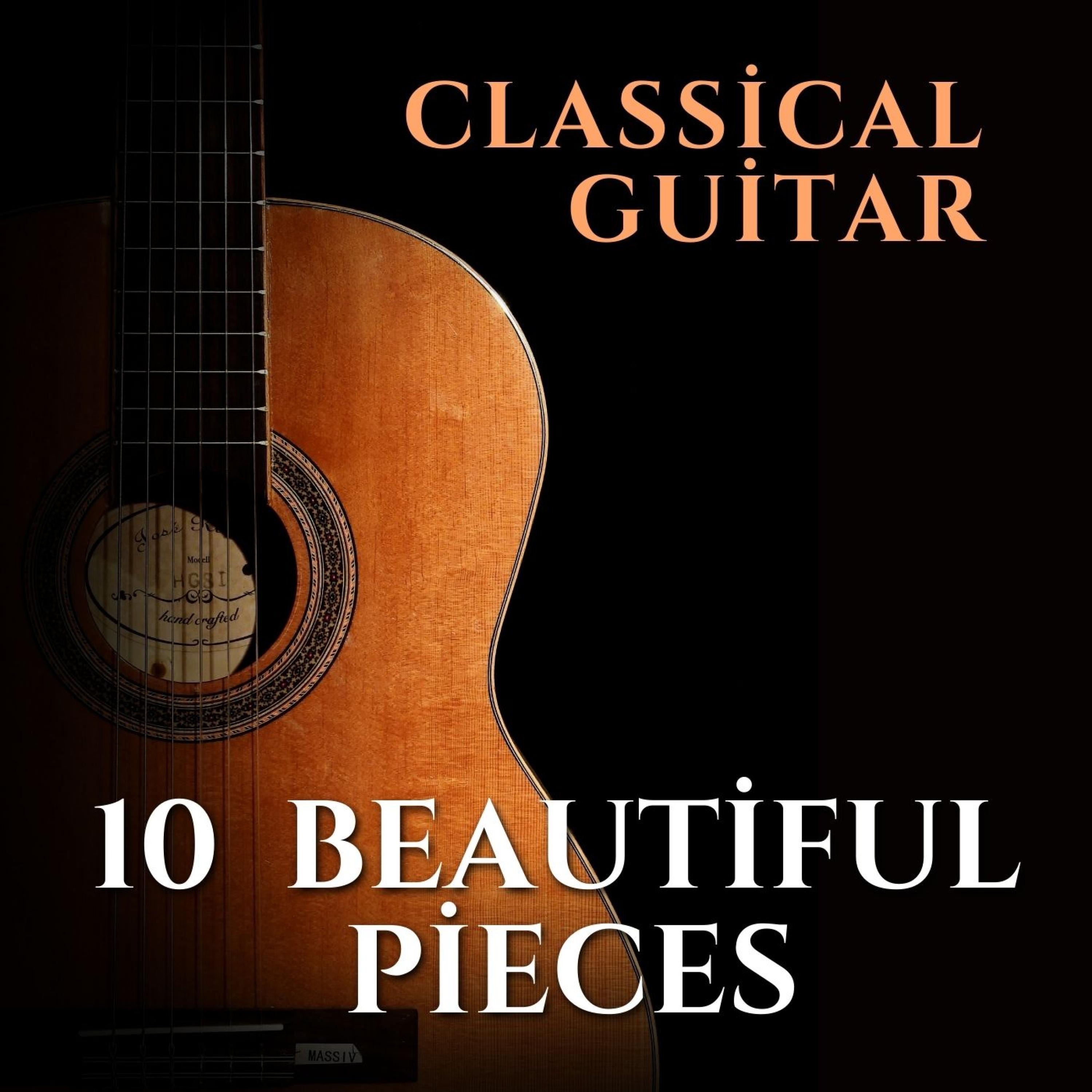 10 Beautiful Pieces for Classical Guitar album cover