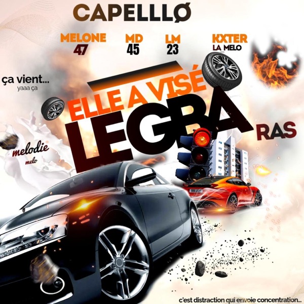 ELLE A VISE LE GBA (feat. LM23, kater lamelo, melone47 & MD45) - Single album cover