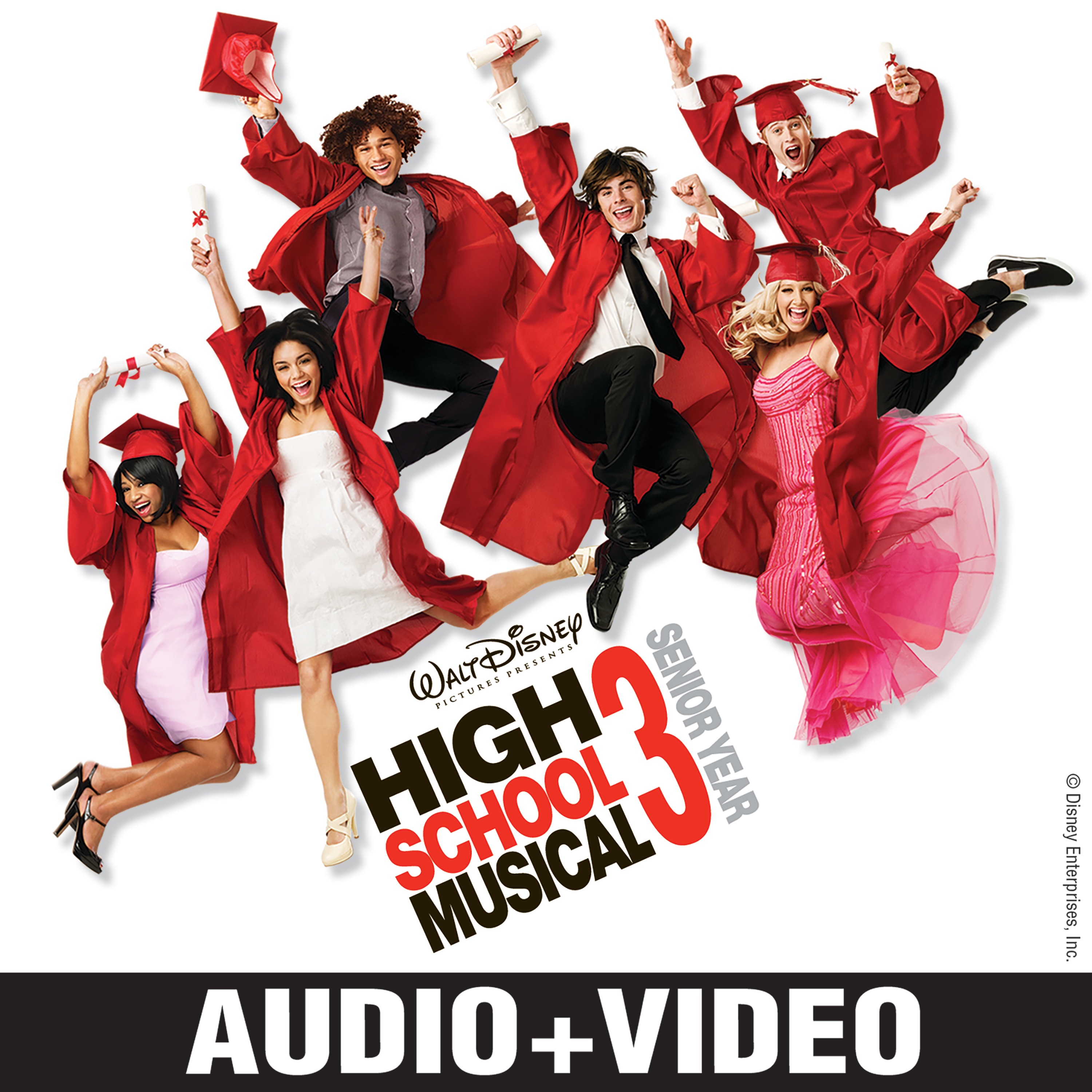 High School Musical 3: Senior Year (Audio + Video) [Original Motion Picture Soundtrack] album cover