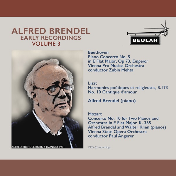 Alfred Brendel Early Recordings, Vol. 3 album cover