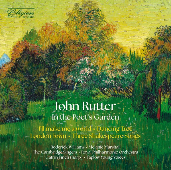 John Rutter: In the Poet's Garden album cover