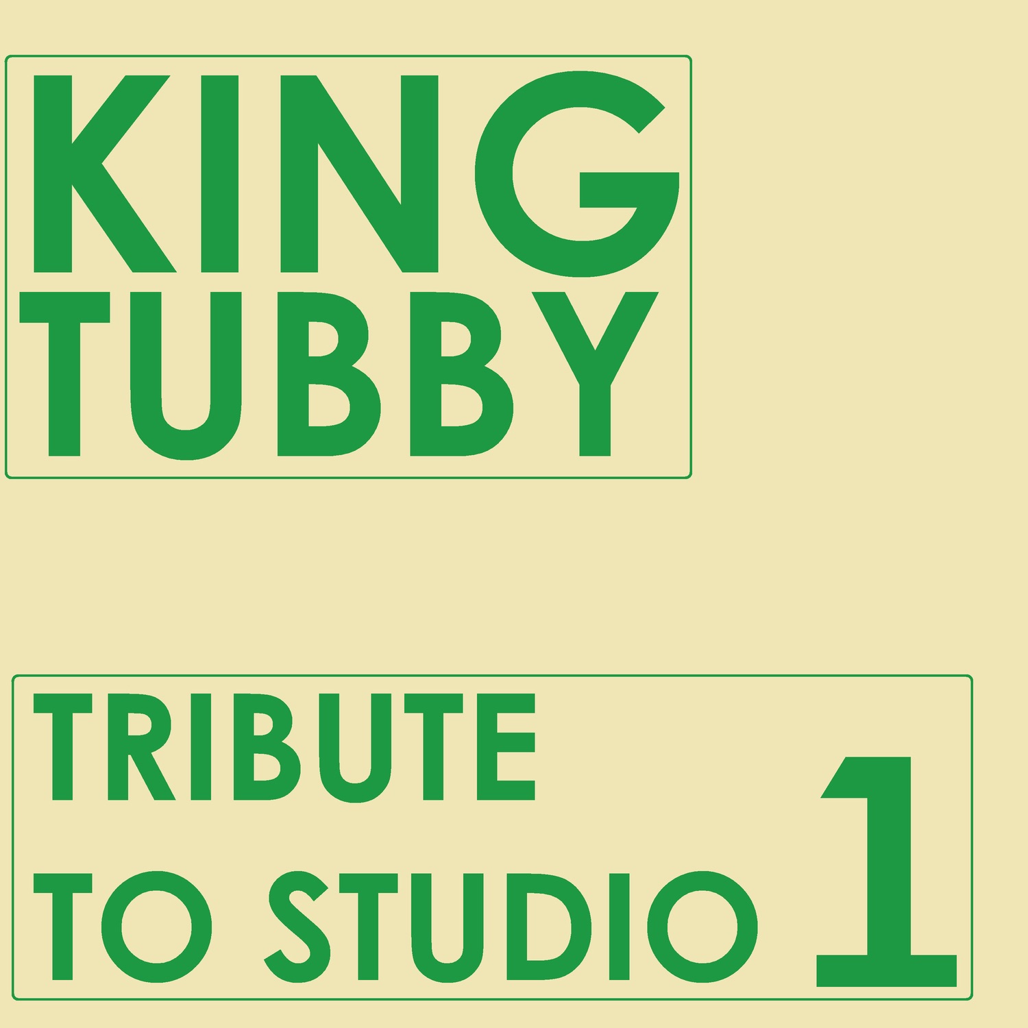 Tribute to Studio One album cover