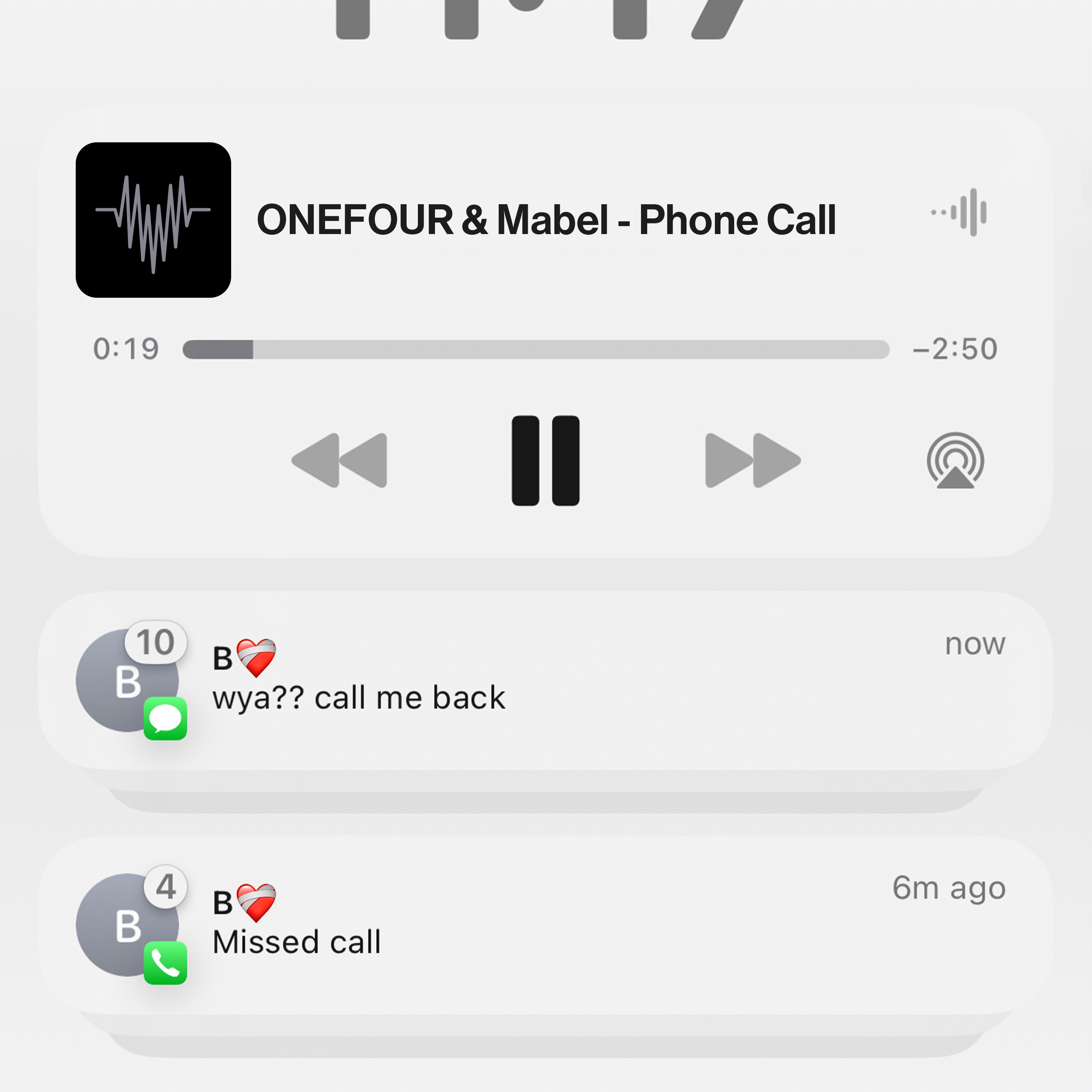 PHONE CALL - Single album cover