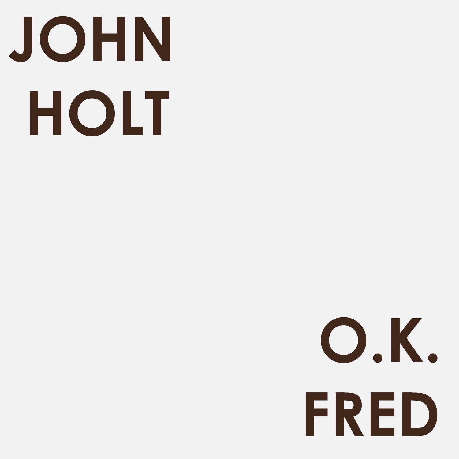 O.K. Fred - Single album cover