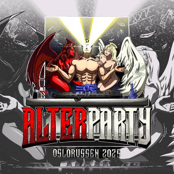 Drikker til jeg dør (AlterParty) - Single album cover