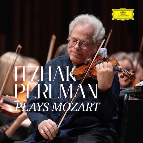 Itzhak Perlman plays Mozart album cover