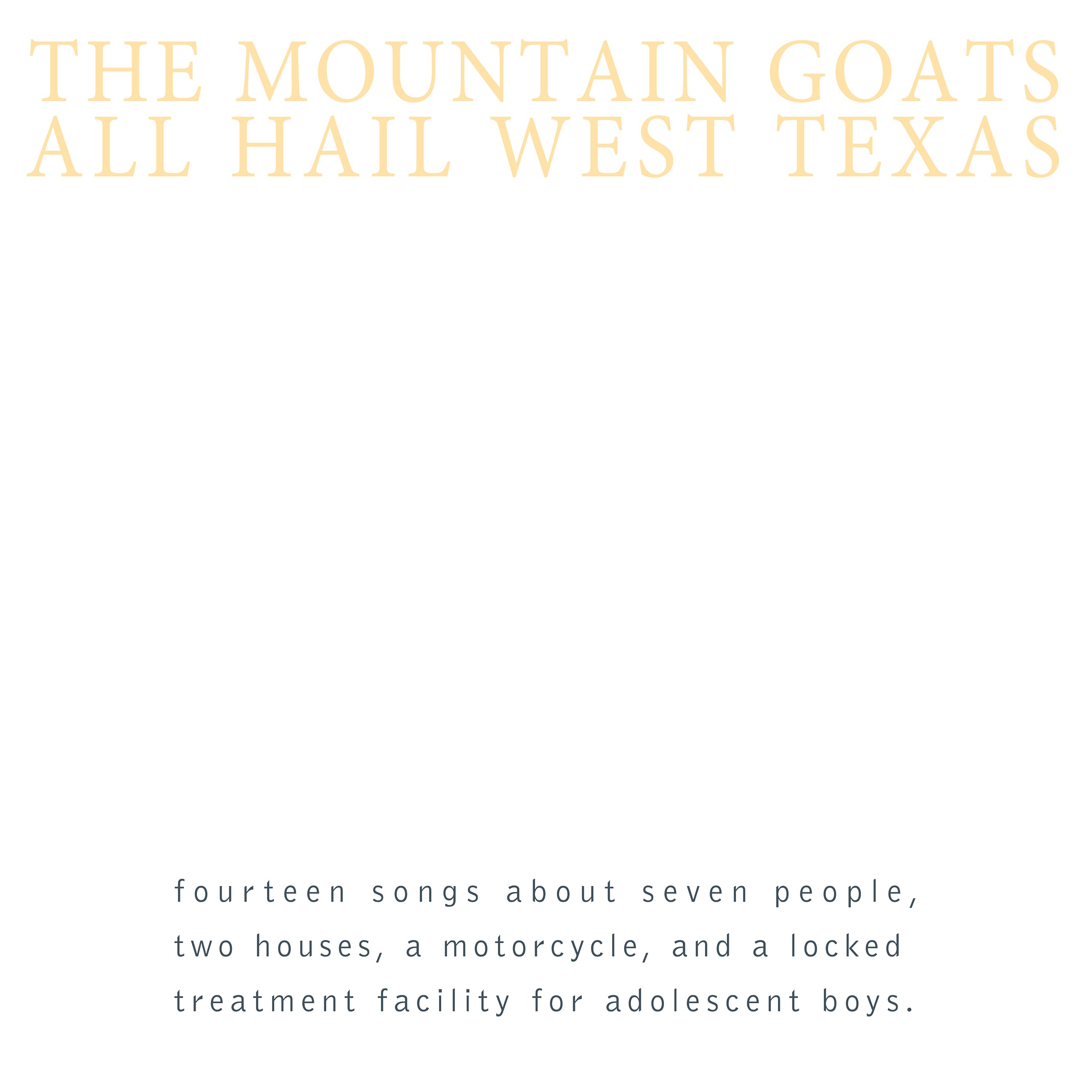 All Hail West Texas (Remastered) album cover