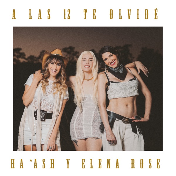 A las 12 Te Olvidé - Single album cover