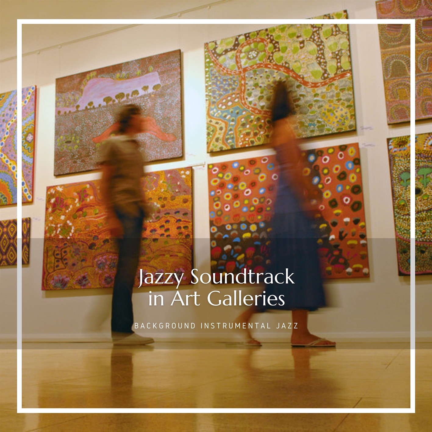 Jazzy Soundtrack in Art Galleries album cover
