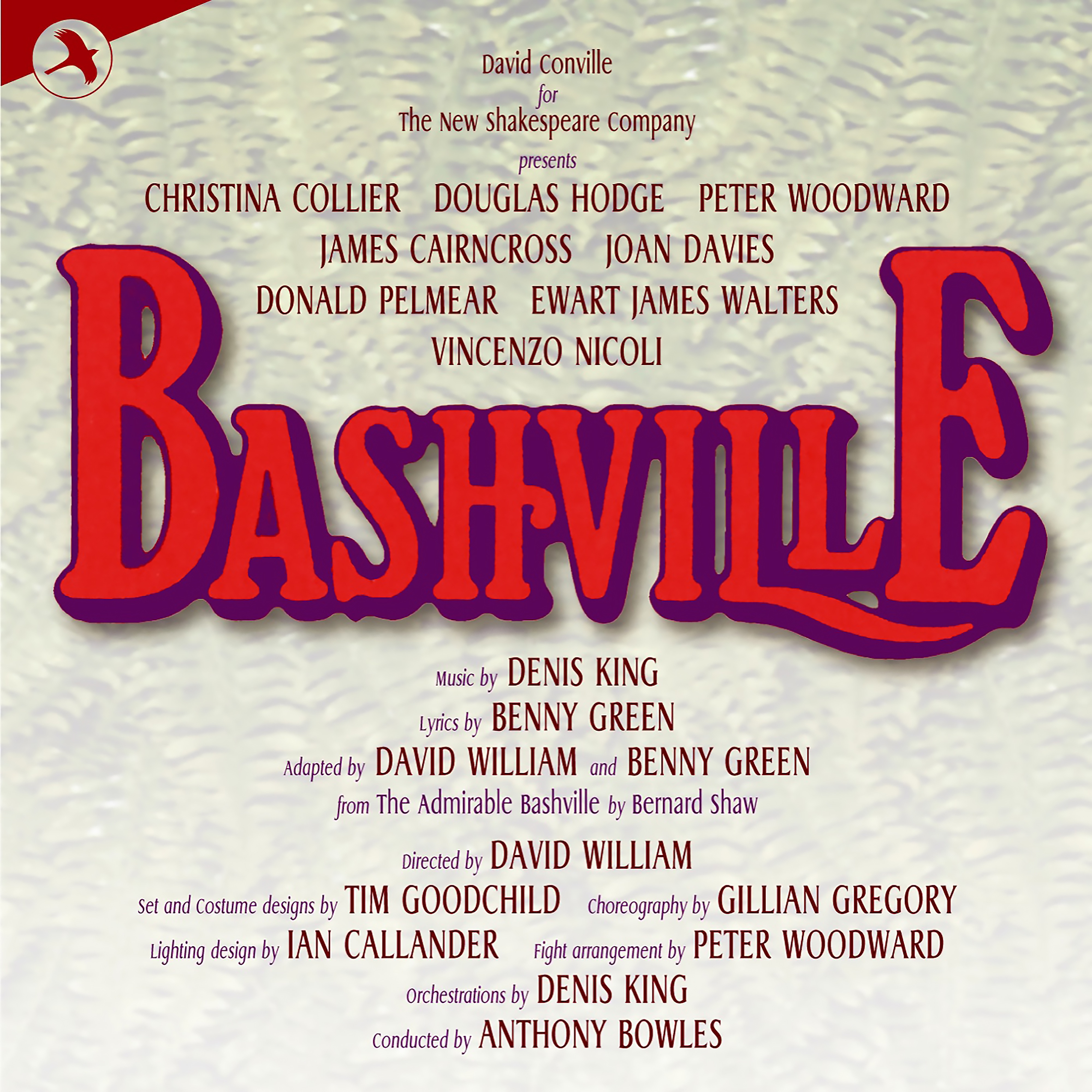Bashville (Original London Cast) album cover