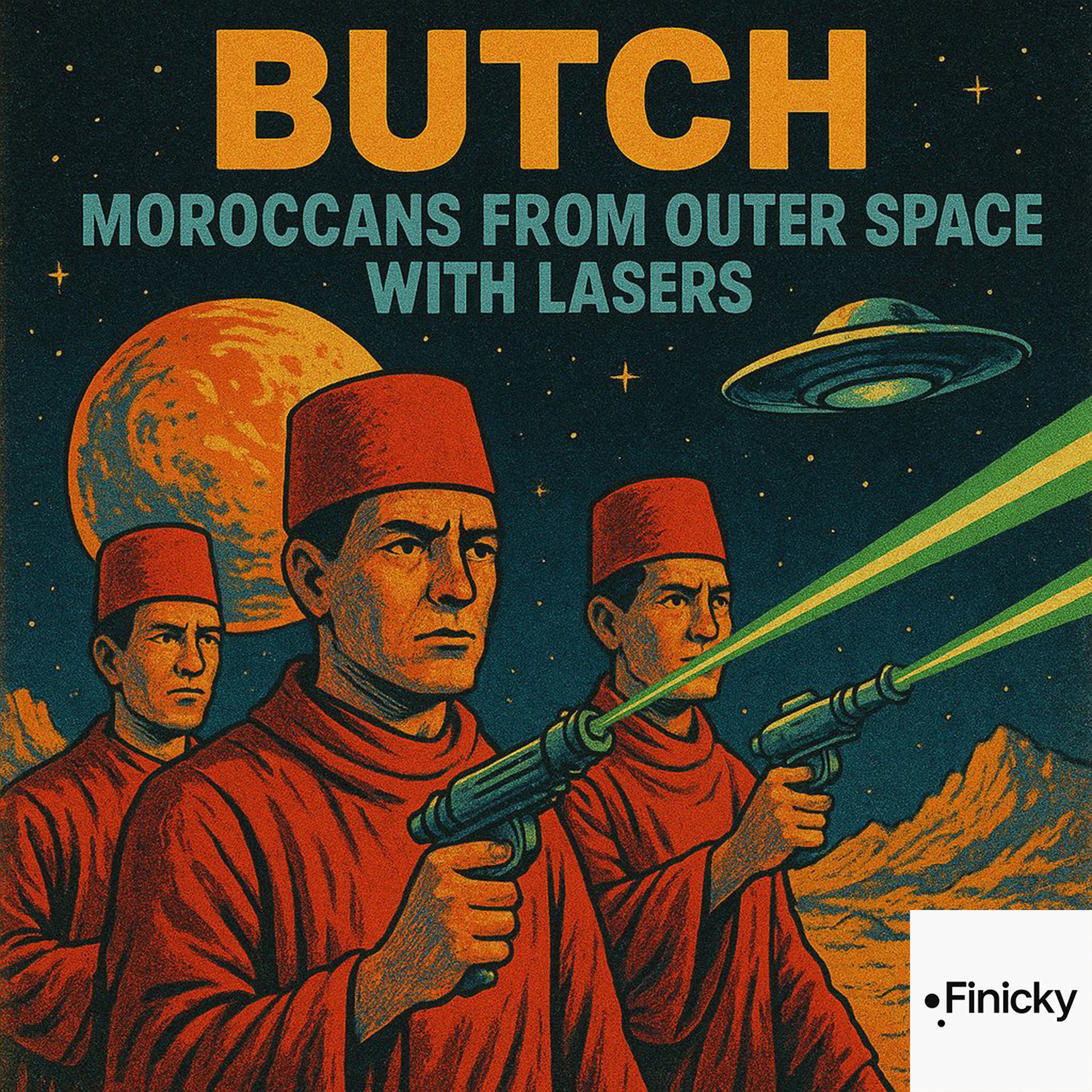 Moroccans from Outer Space With Lasers - Single album cover