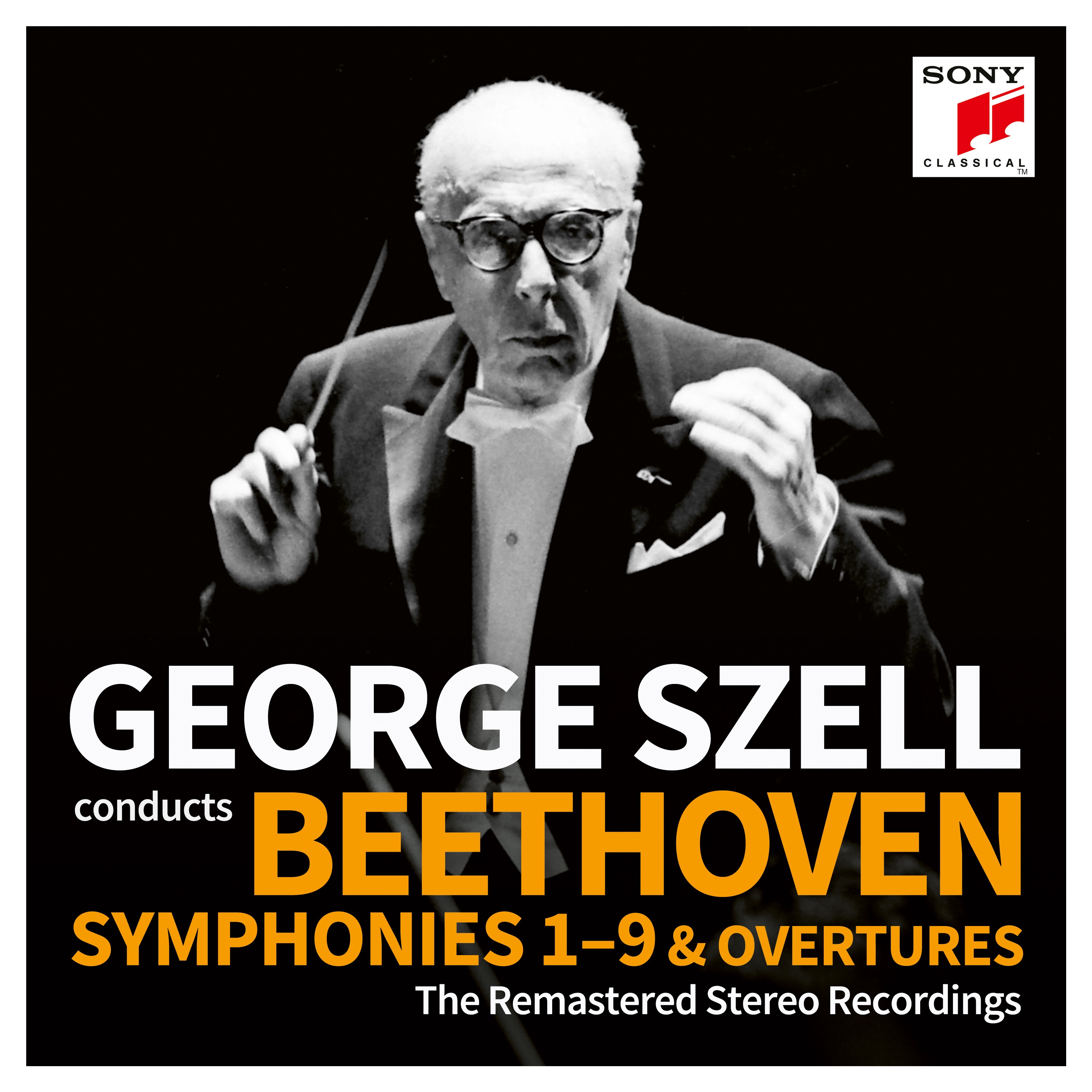 George Szell conducts Beethoven Symphonies 1-9 & Overtures album cover