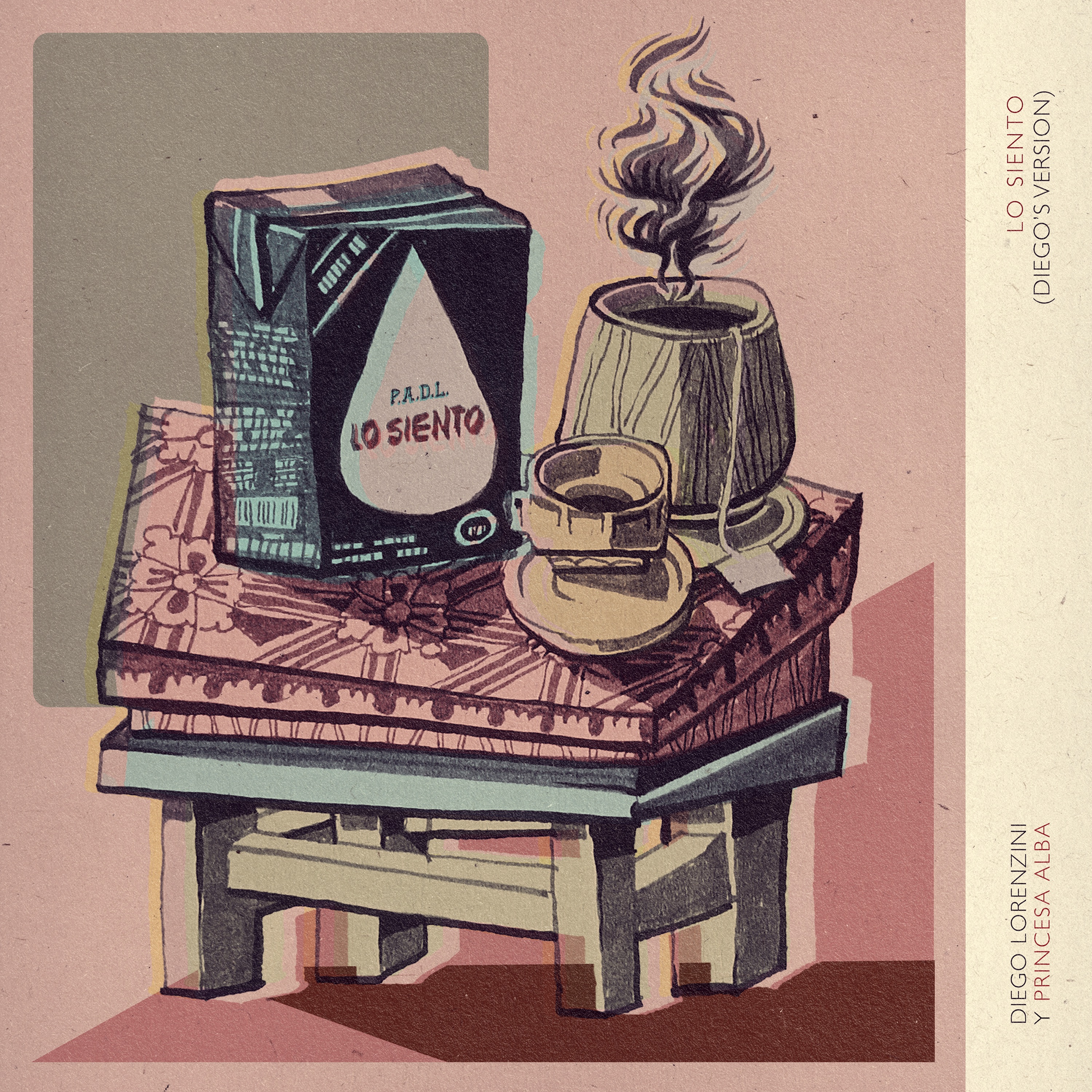 Lo Siento (Diego's Version) - Single album cover