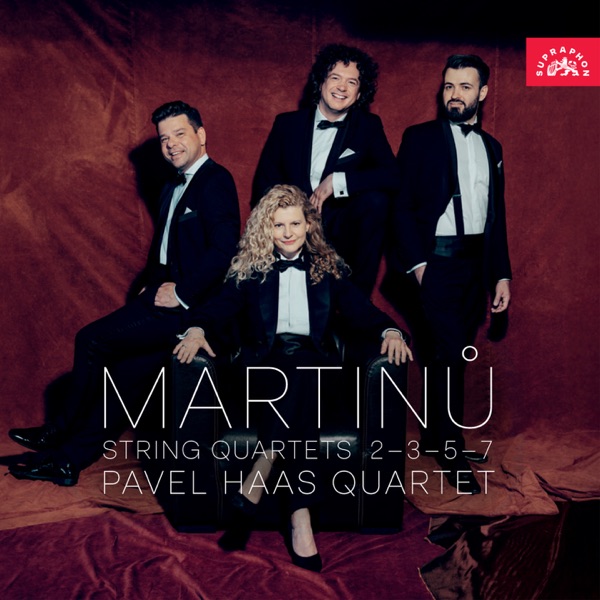 Martinů: String Quartets Nos. 2, 3, 5, 7 album cover