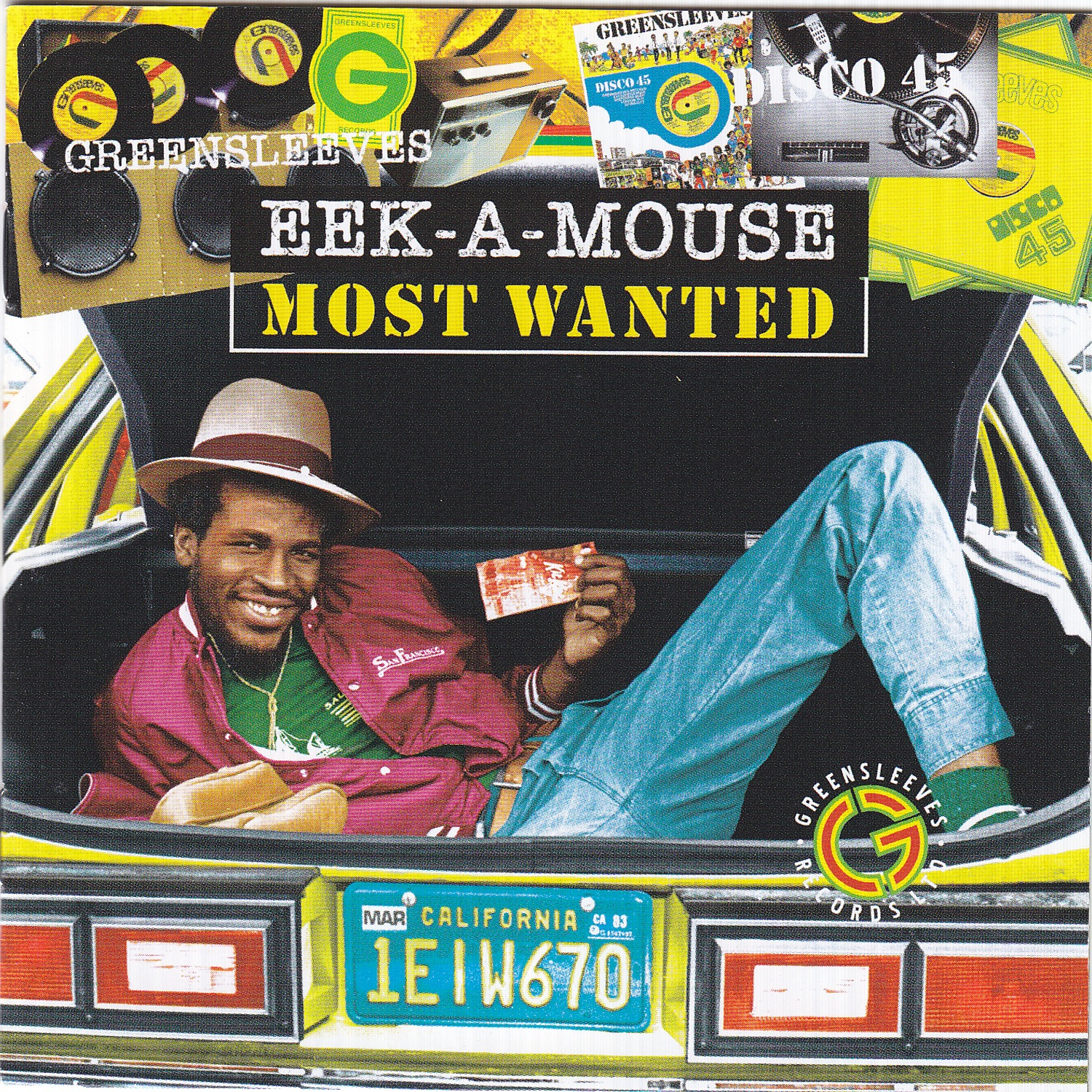 Most Wanted: Eek a Mouse album cover