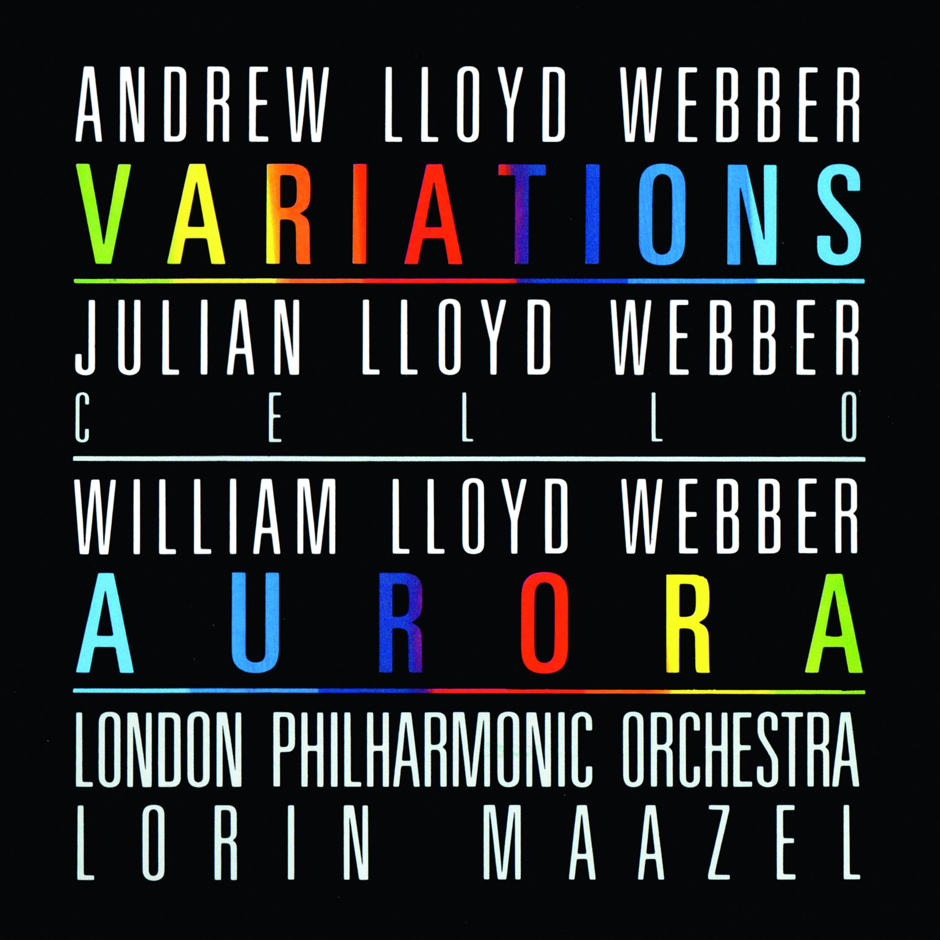 Lloyd Webber: Variations / William Lloyd Webber: Aurora album cover