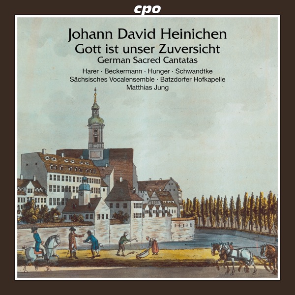 Heinichen: German Sacred Cantatas album cover