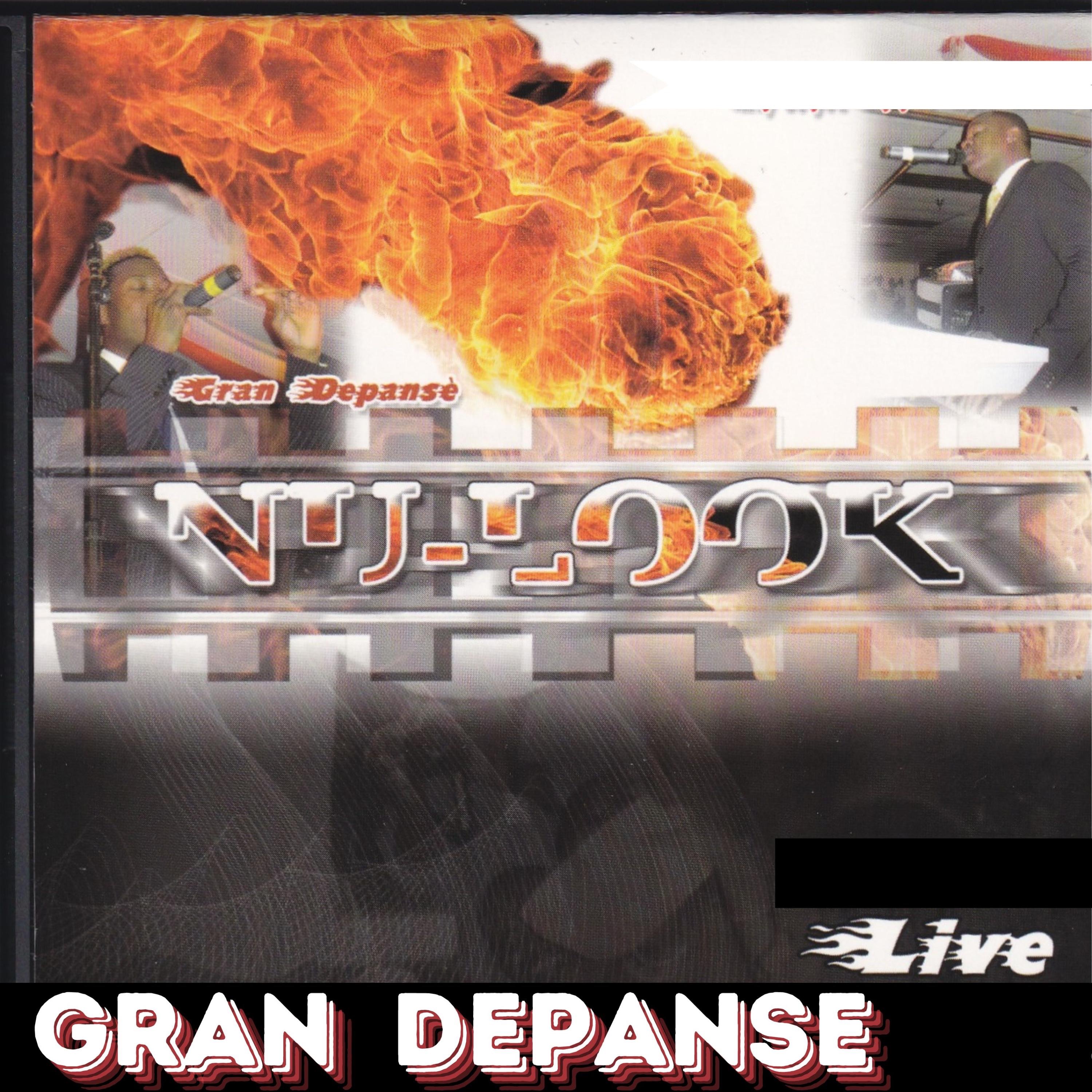 GRAN DEPANSE "LIVE" album cover