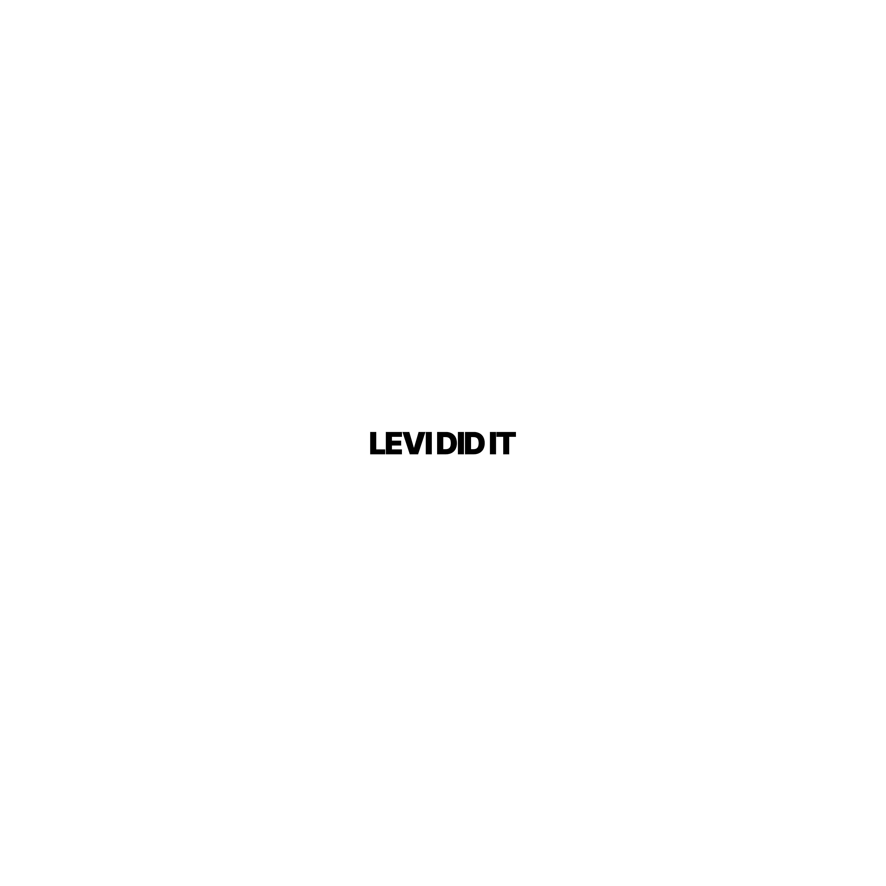 Levi Did It album cover