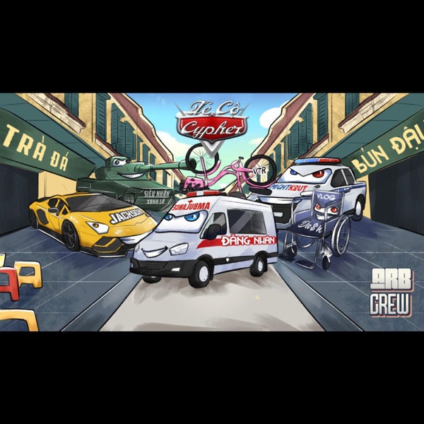 Xe Cộ Cypher (feat. Đăng Nhân, VTR, MightKout, Siêu Nhân Xanh Lá, Jackson & Da$h) - Single album cover