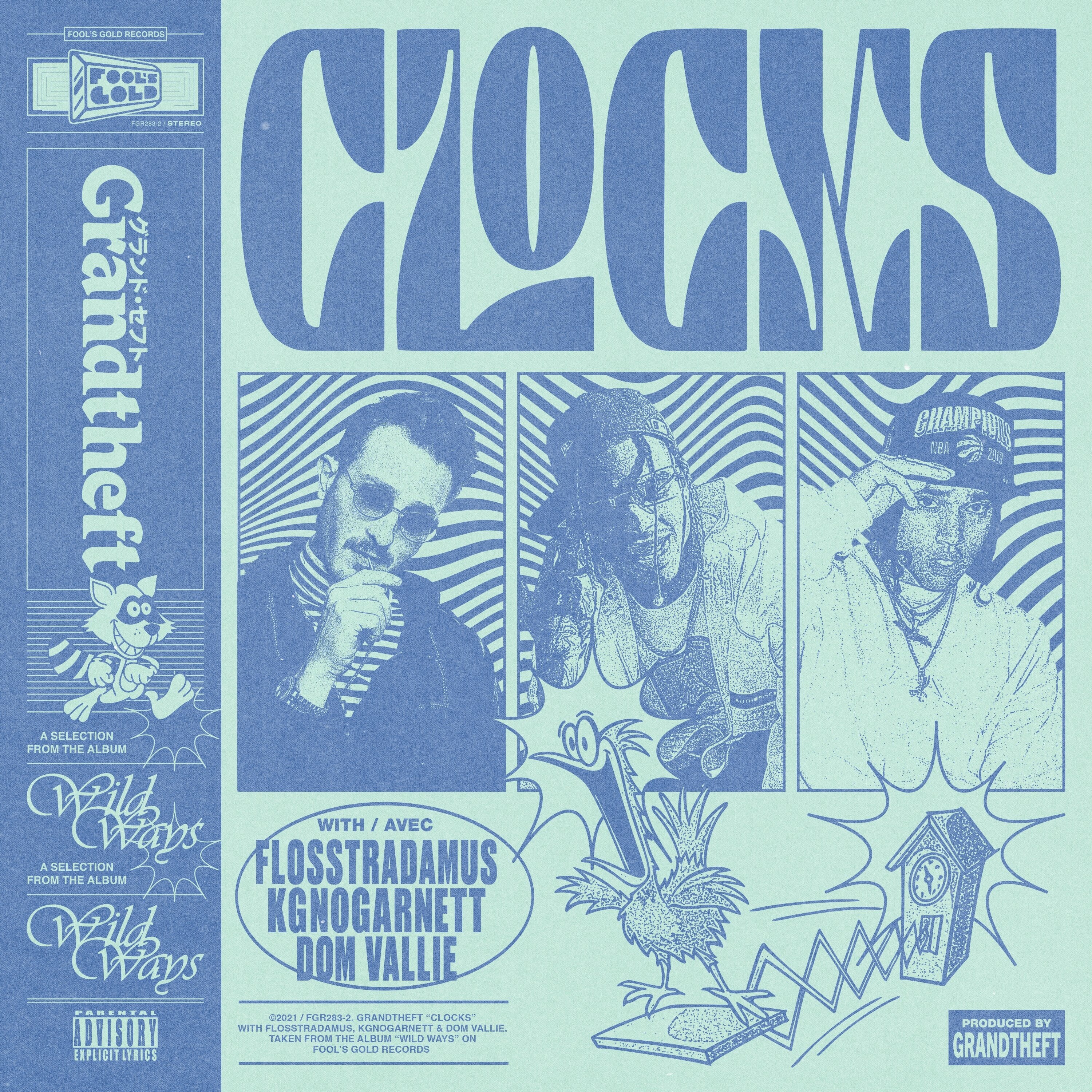 Clocks (feat. Dom Vallie & Kgnogarnett) - Single album cover