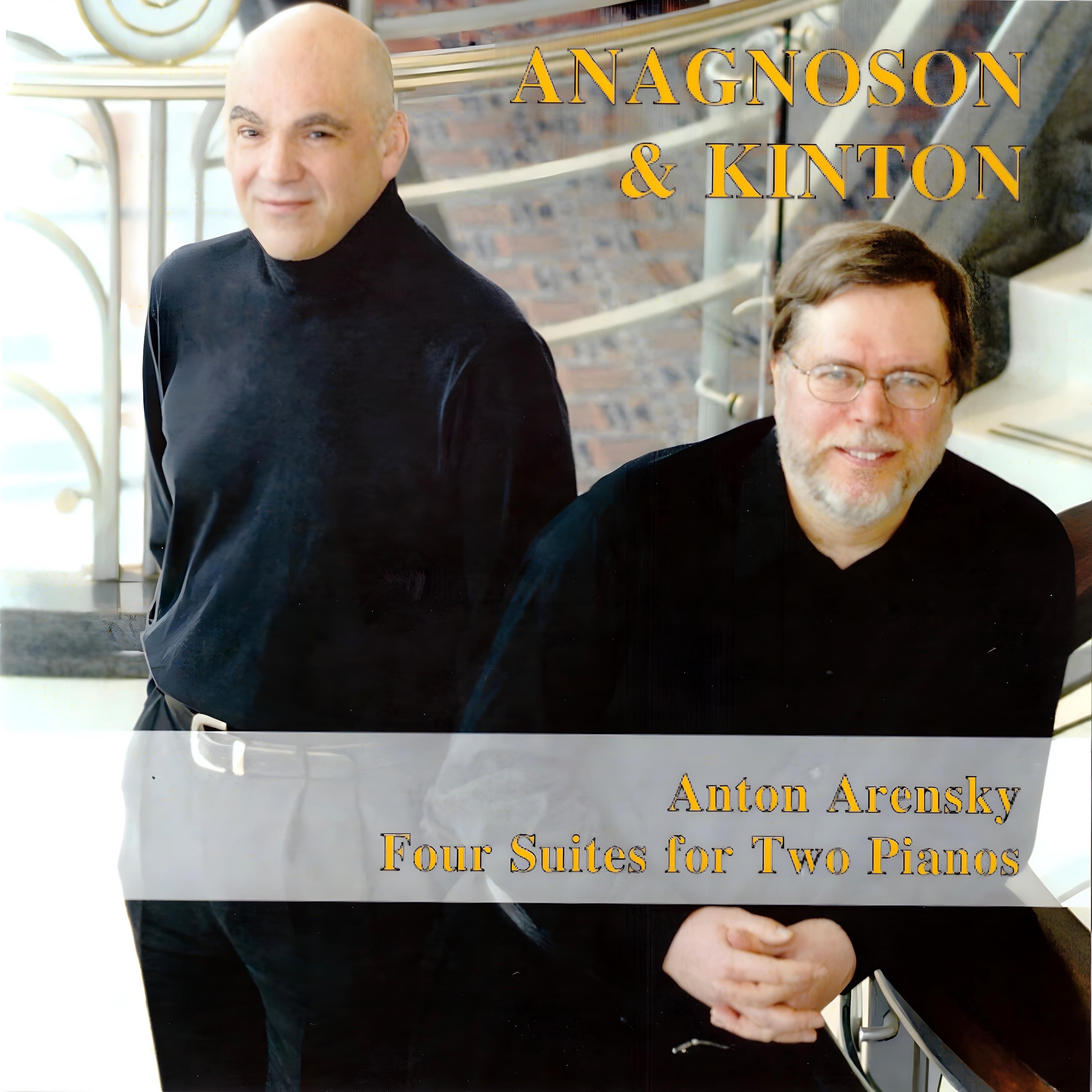 Anton Arensky: Four Suites for Two Pianos album cover