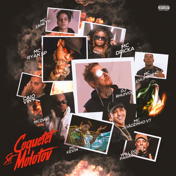 SET COQUETEL MOLOTOV (feat. Mc Davi, MC Joãozinho VT, ZANETTI, Caio Viny, MC Dricka, Mc Will do Para album cover