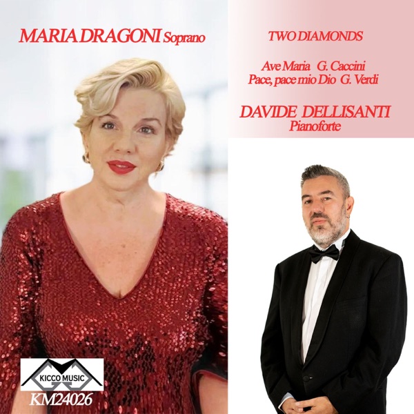 Maria Dragoni - Two diamonds - Davide Dellisanti - Single album cover