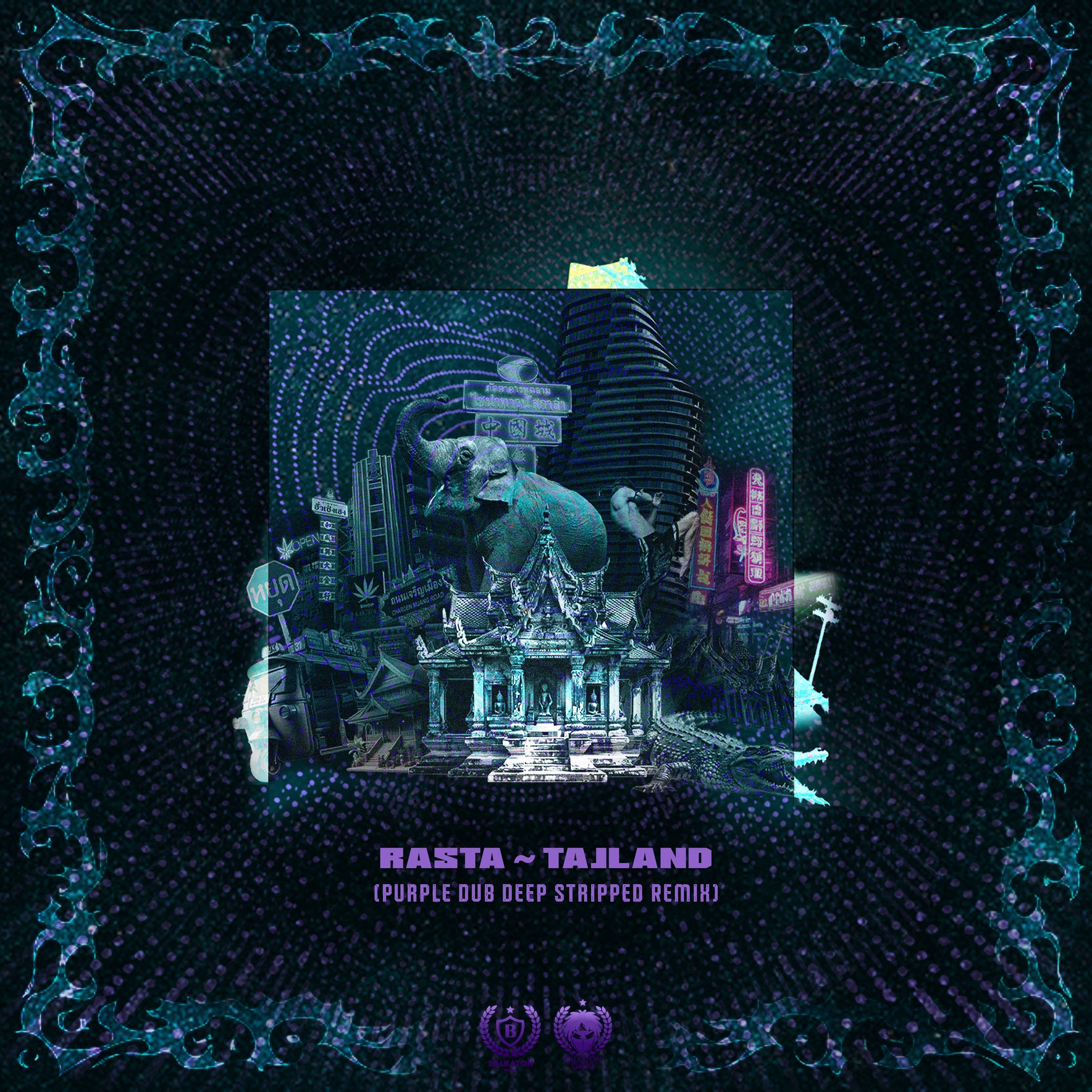 Tajland (Purple Dub Deep Stripped Remix) - Single album cover