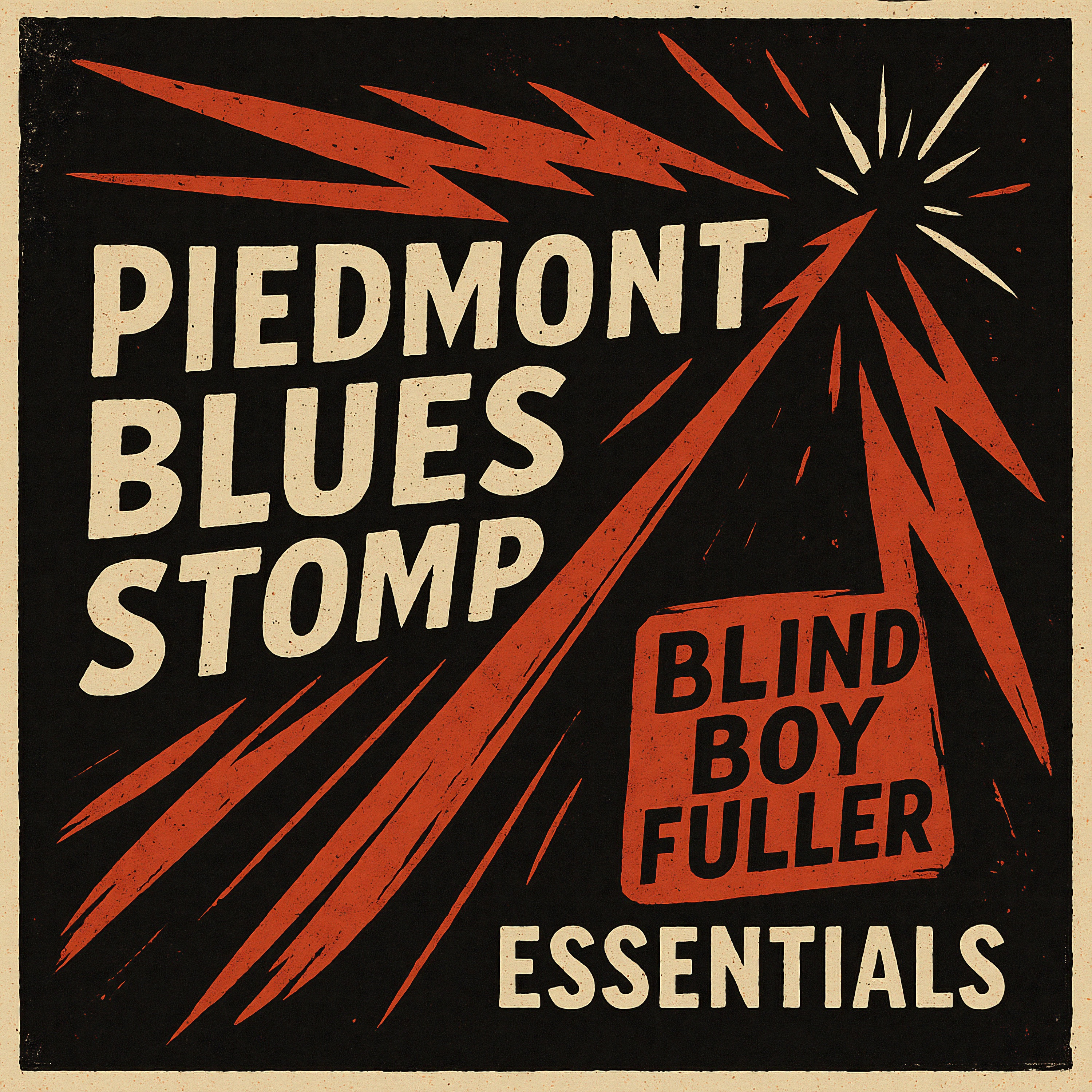 Piedmont Blues Stomp - Blind Boy Fuller Essentials album cover