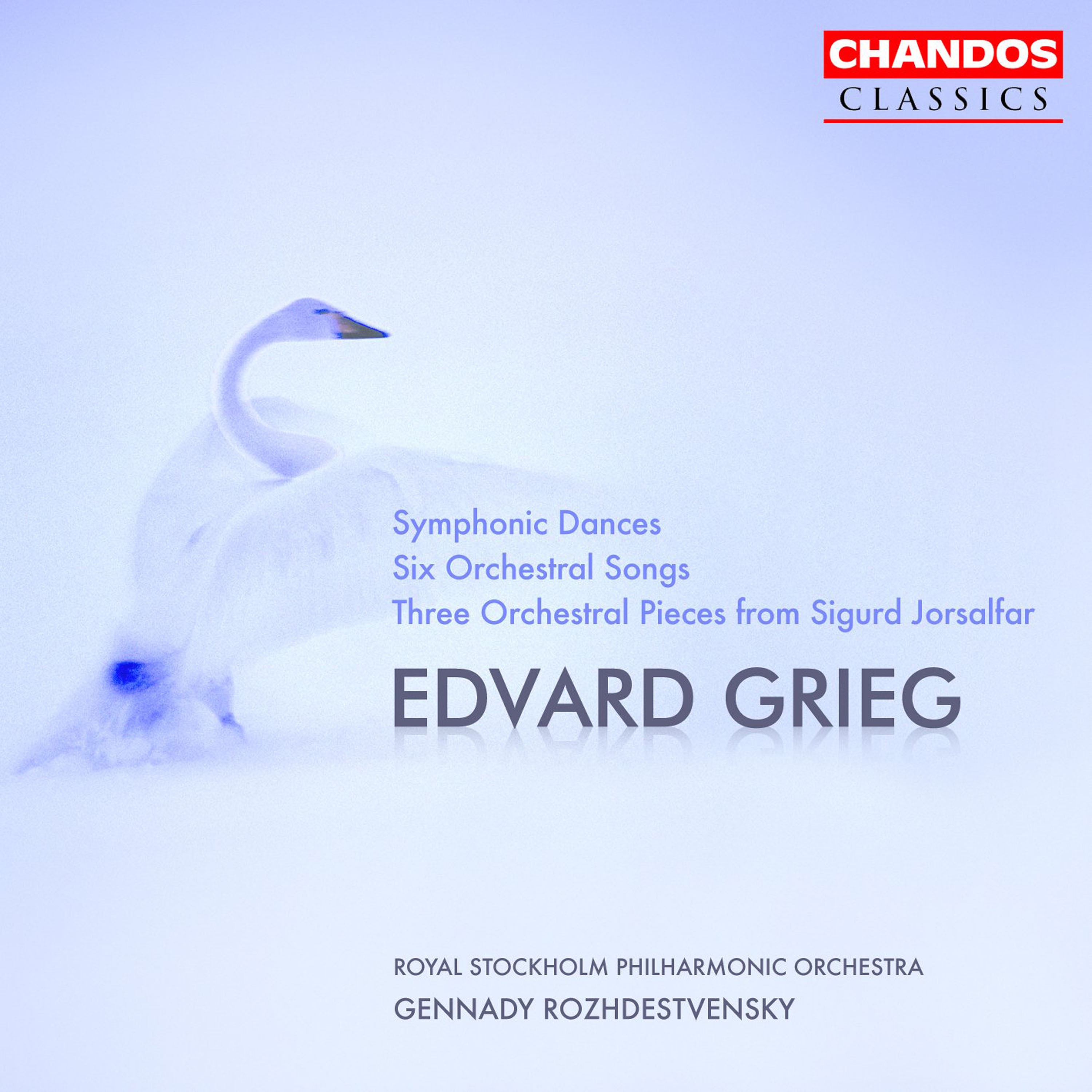 Grieg: Symphonic Dances, Six Songs for Voice and Orchestra & Sigurd Jorsalfar Suite album cover