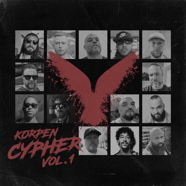 KORPEN CYPHER, Vol. 1 (feat. Salif the First Black Viking, Hop, PeeWee, Thomas Rusiak, Denis Alic, N album cover