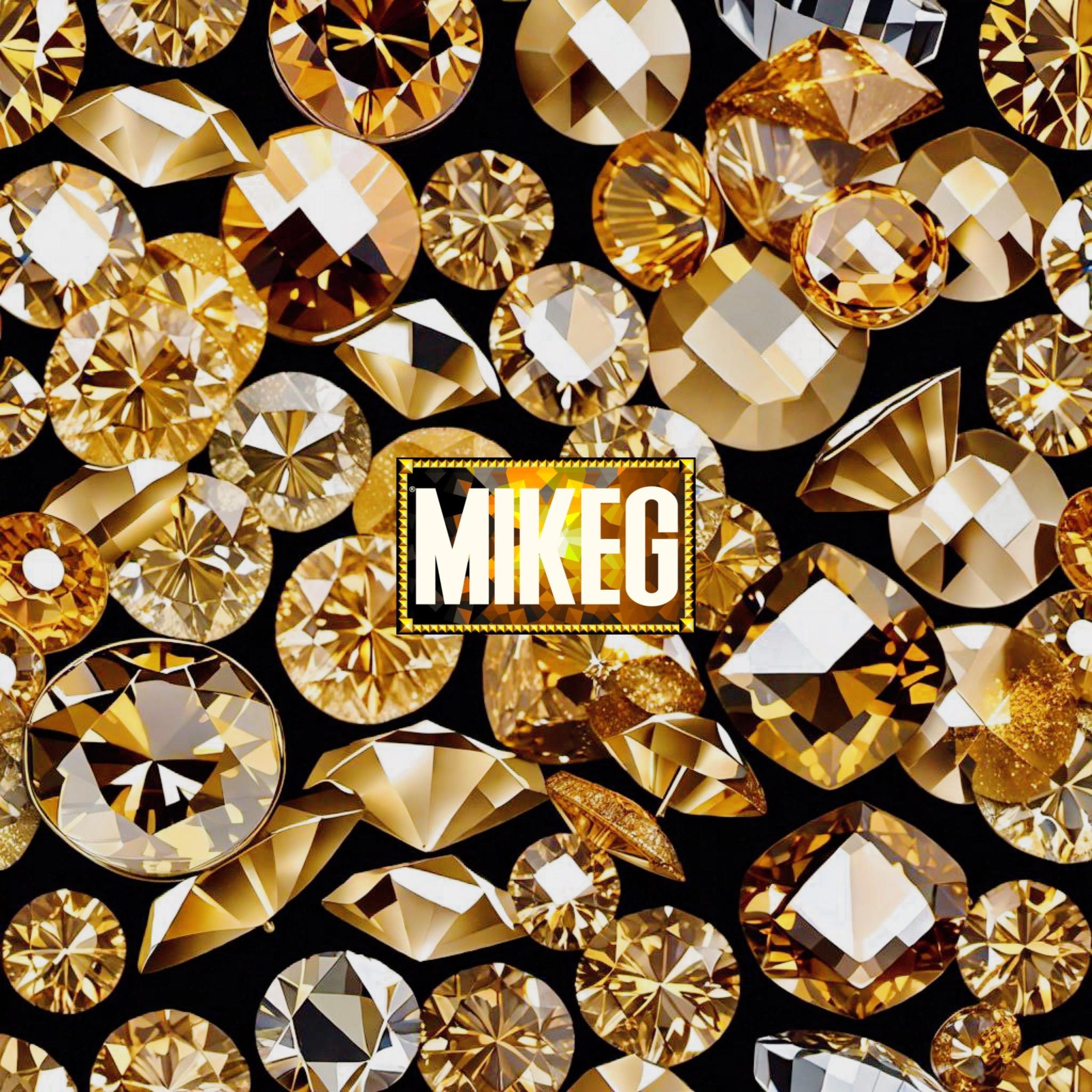 Champagne Colored Diamonds (Black Version) - Single album cover