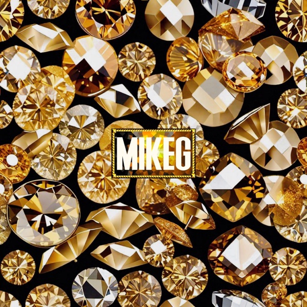 Champagne Colored Diamonds (Black Version) - Single album cover