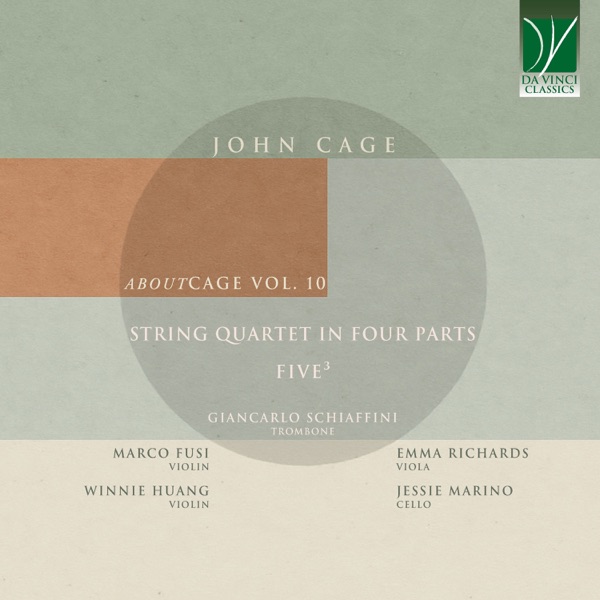 aboutCAGE Vol. 10: String Quartet in Four Parts, Five3 album cover