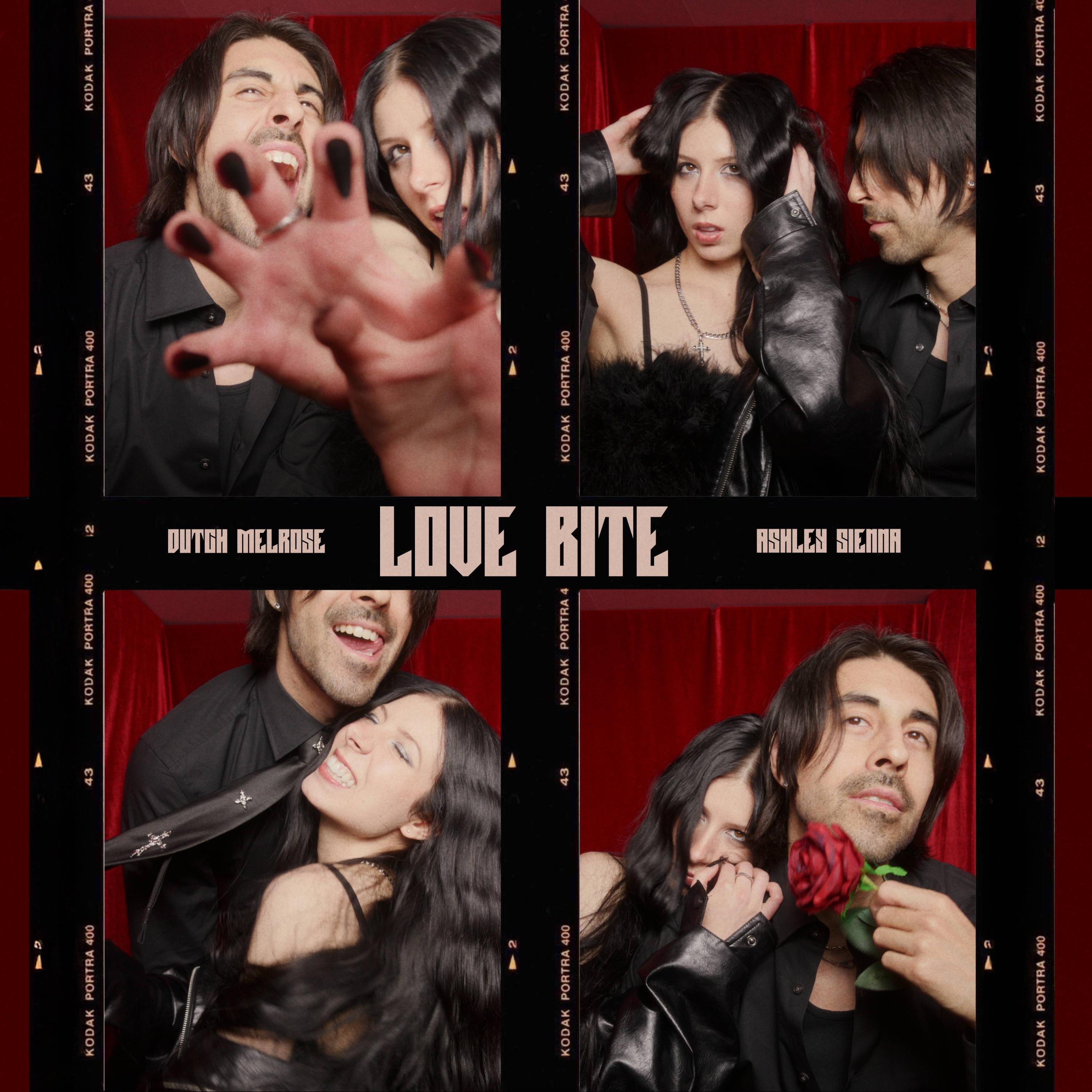 LOVE BITE SPED UP AND SLOWED - Single album cover