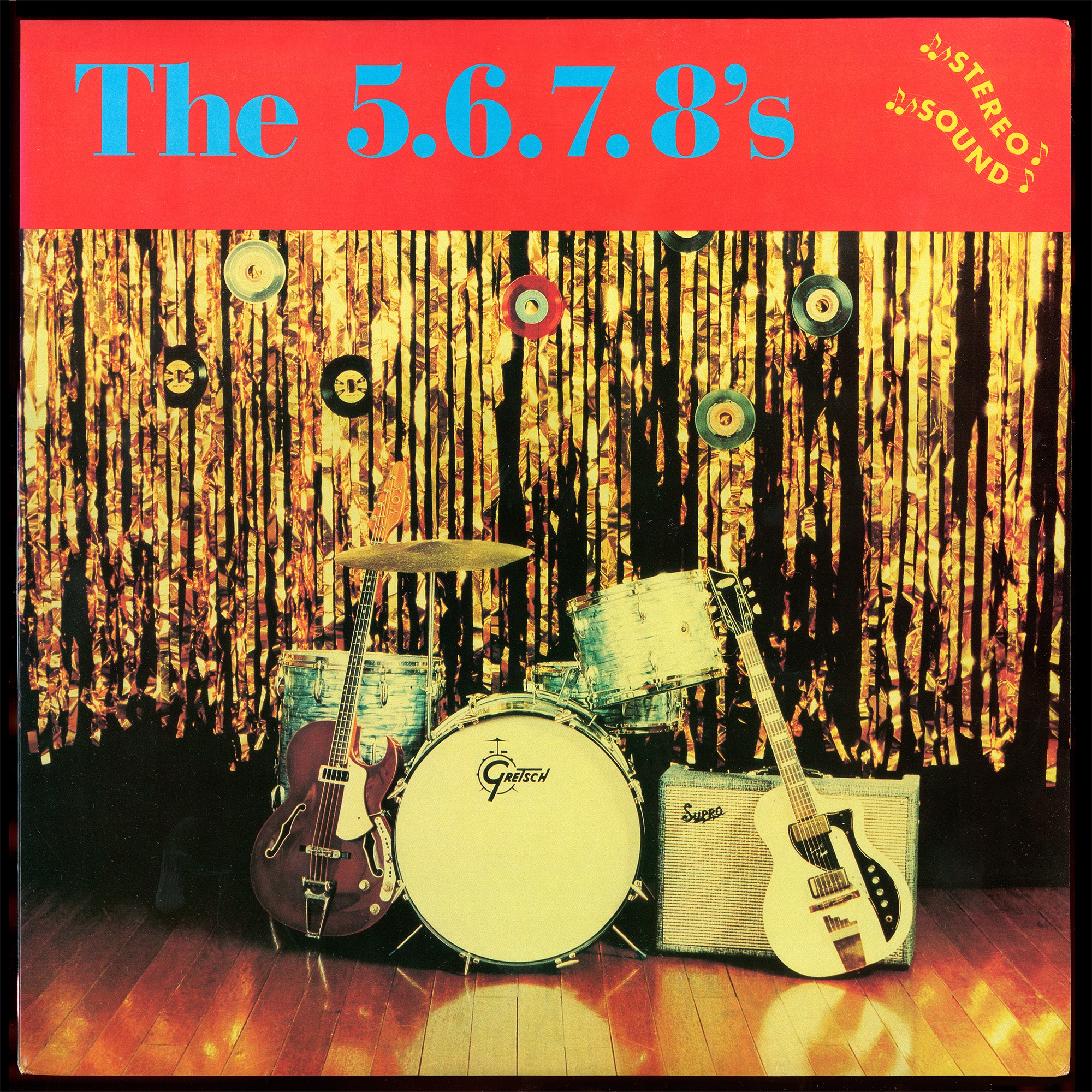 The 5.6.7.8's album cover