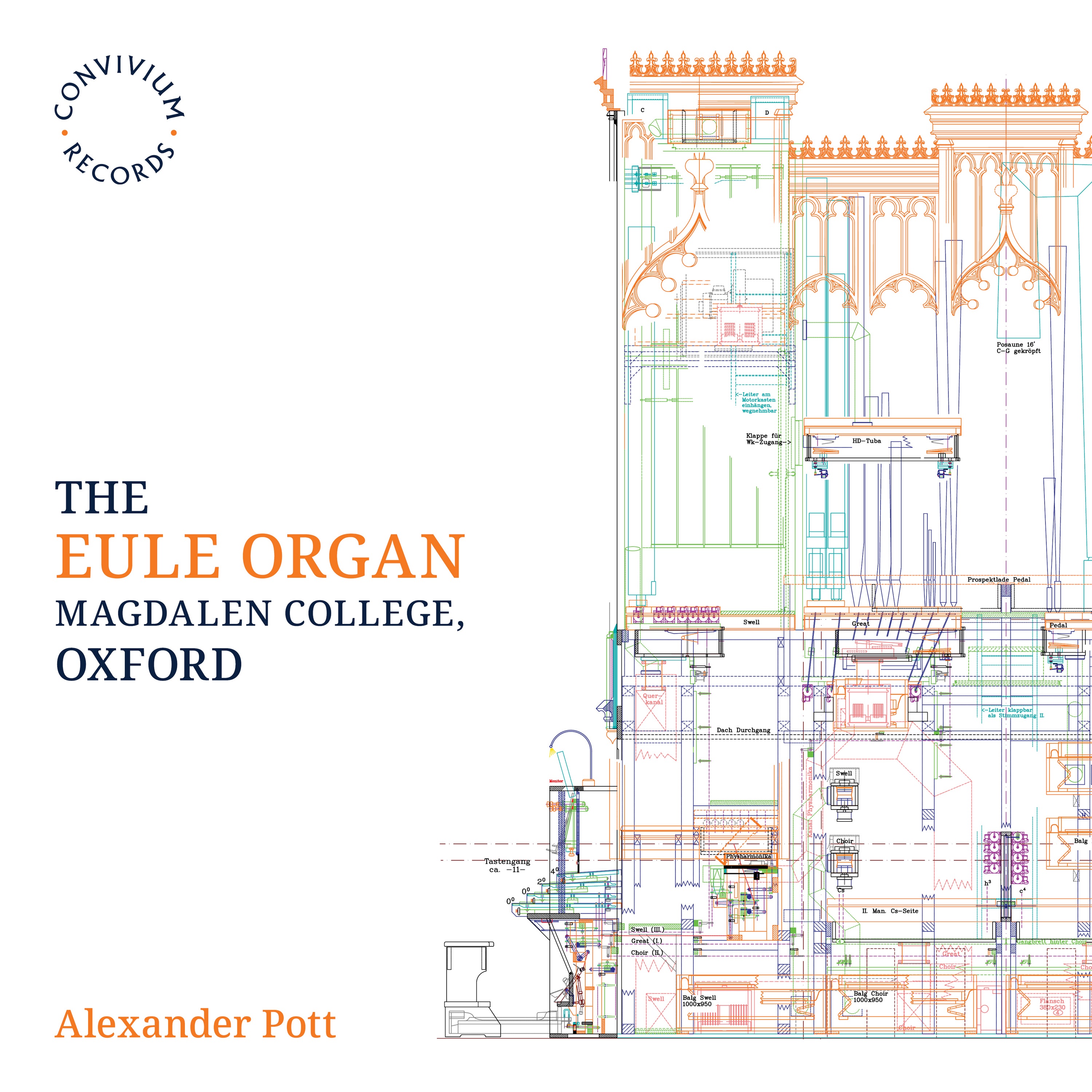 The Eule Organ: Magdalen College, Oxford album cover