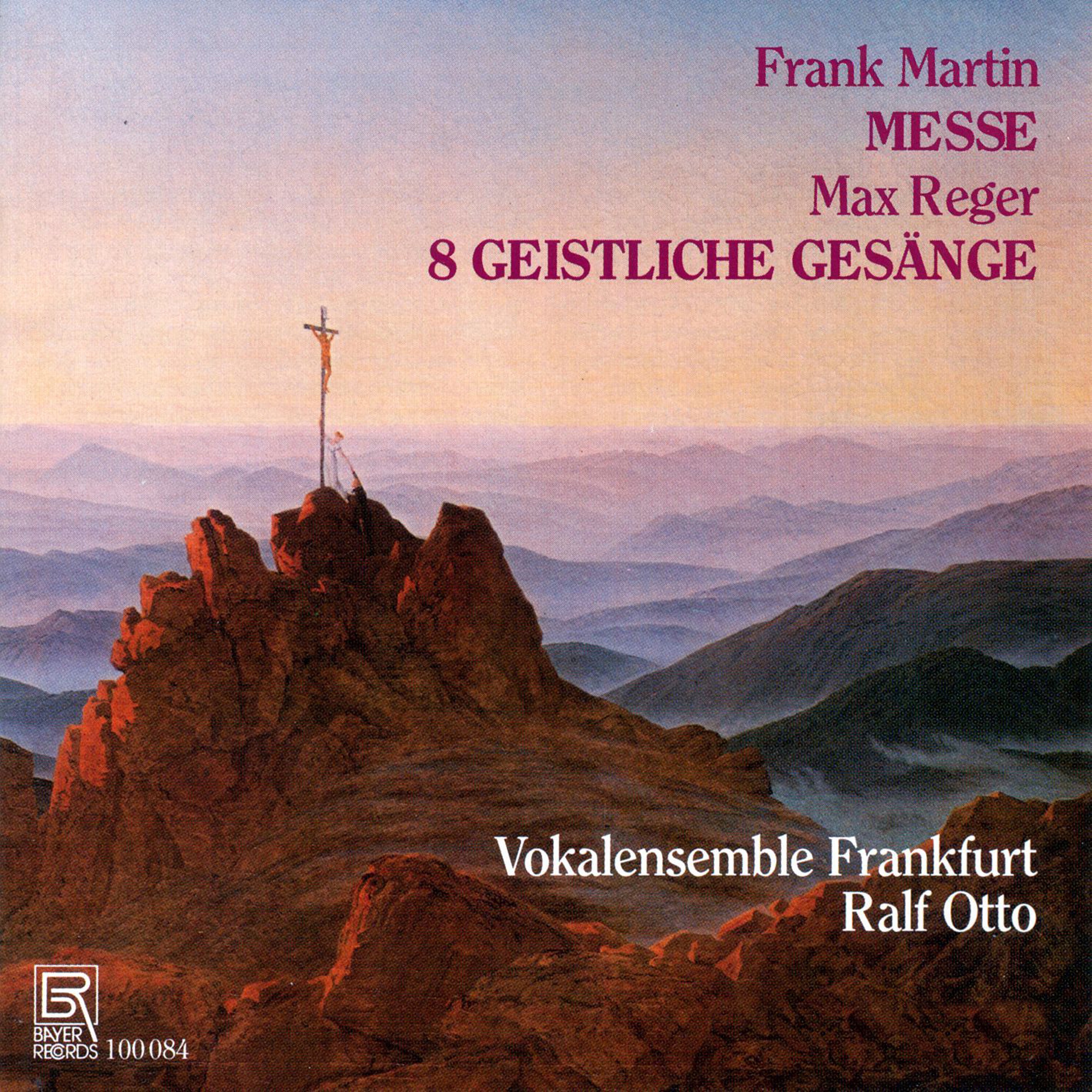 Martin: Mass for Double Choir - Reger: 8 Sacred Chants, Op.38 album cover